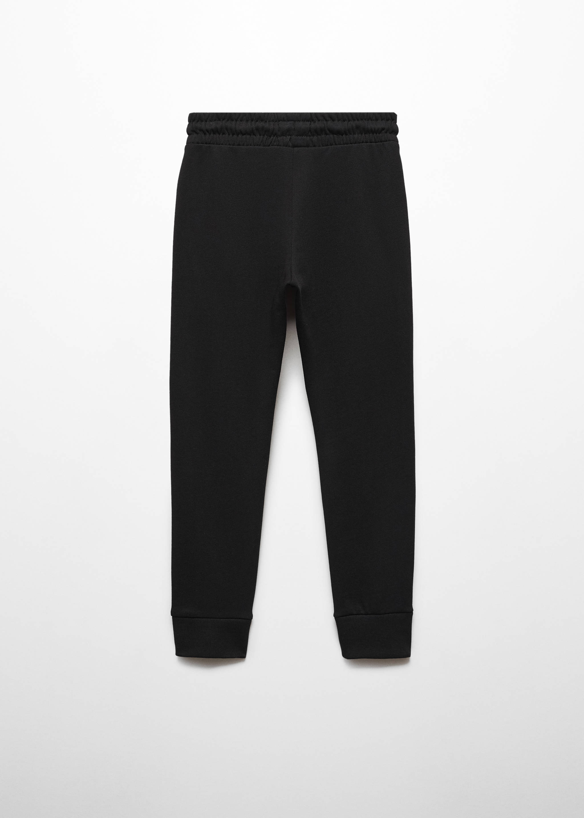 Cotton jogger-style trousers - Reverse of the article