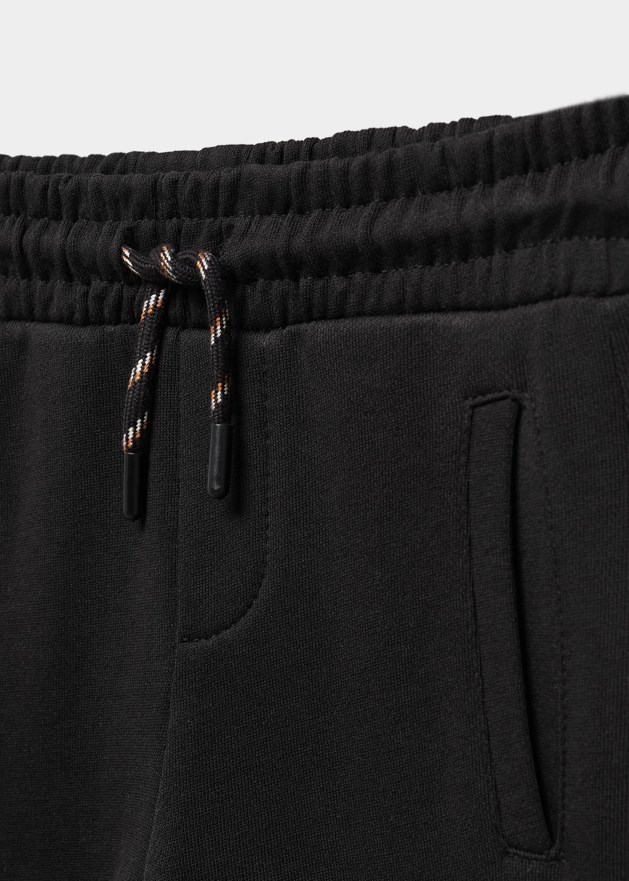 Cotton jogger-style trousers - Details of the article 8
