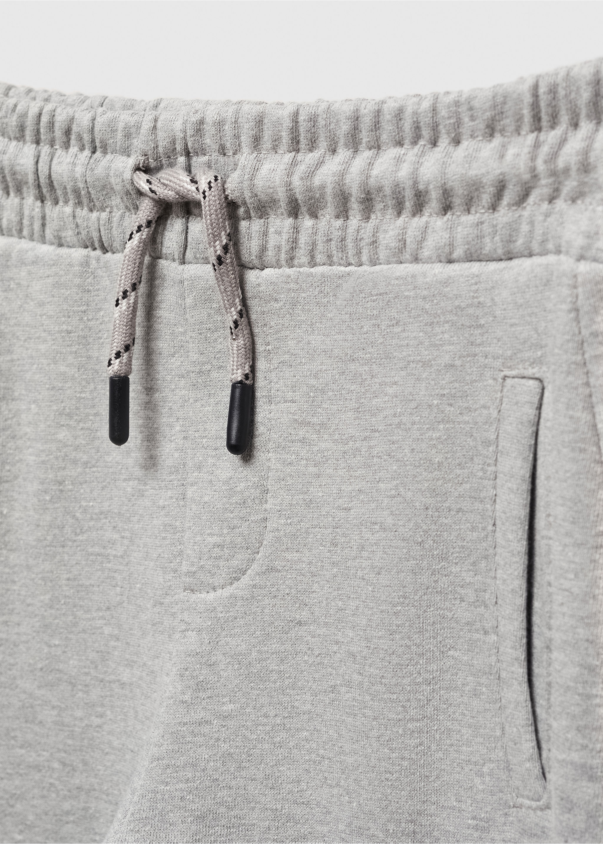 Cotton jogger-style trousers - Details of the article 8