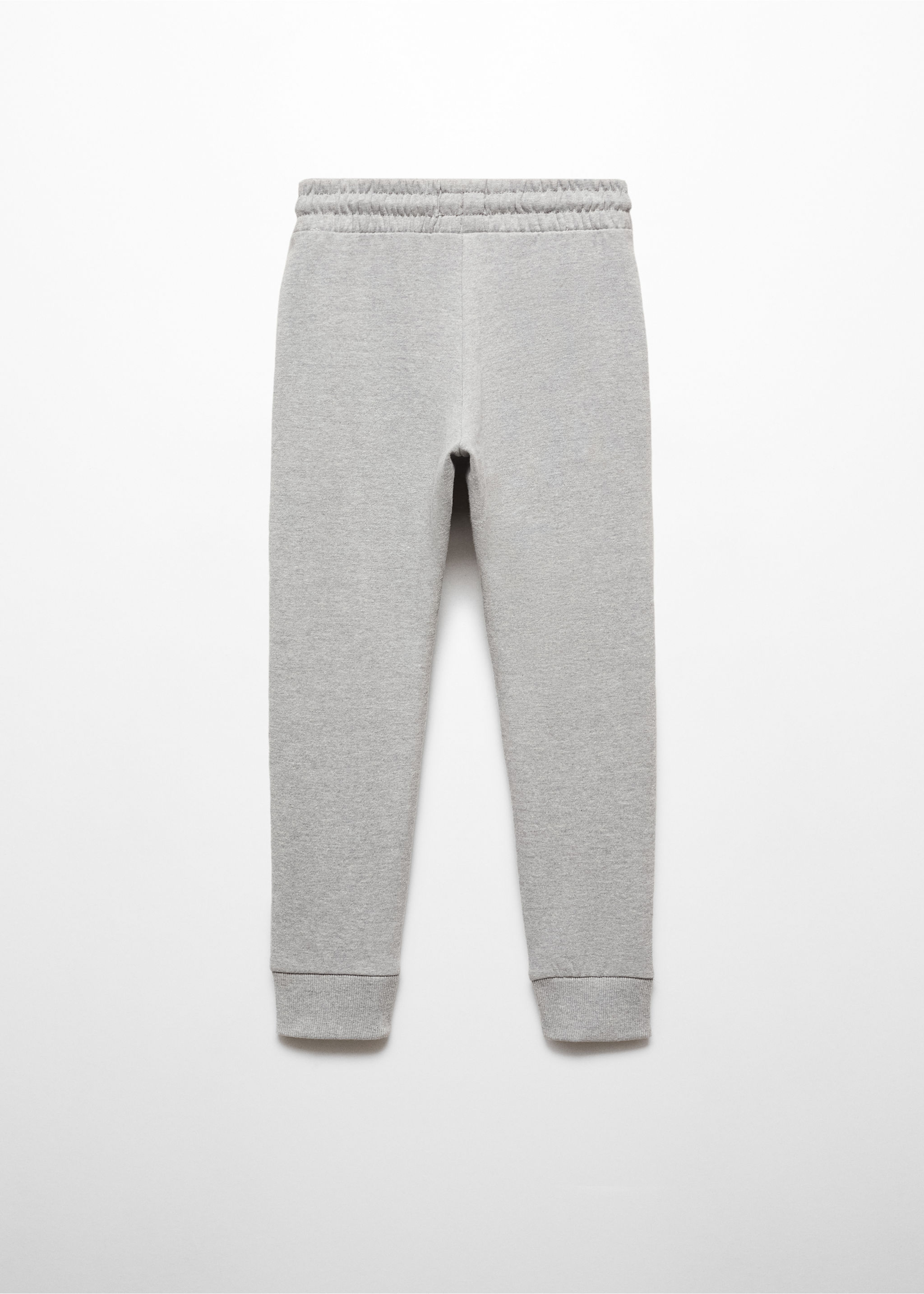 Cotton jogger-style trousers - Reverse of the article