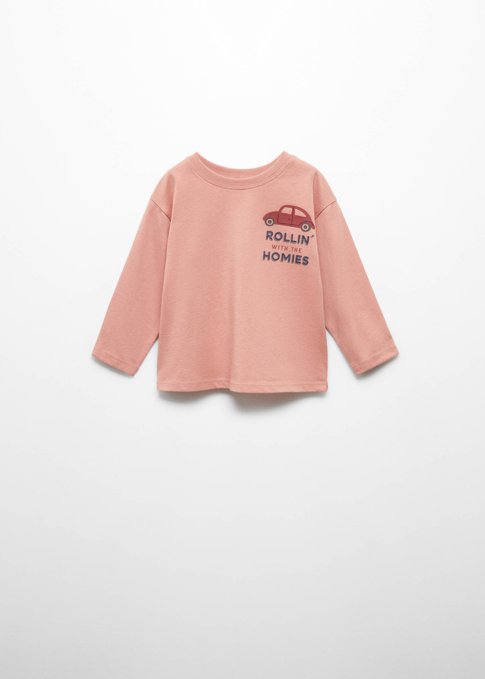 T-shirt manches longues imprimé - Article sans modèle