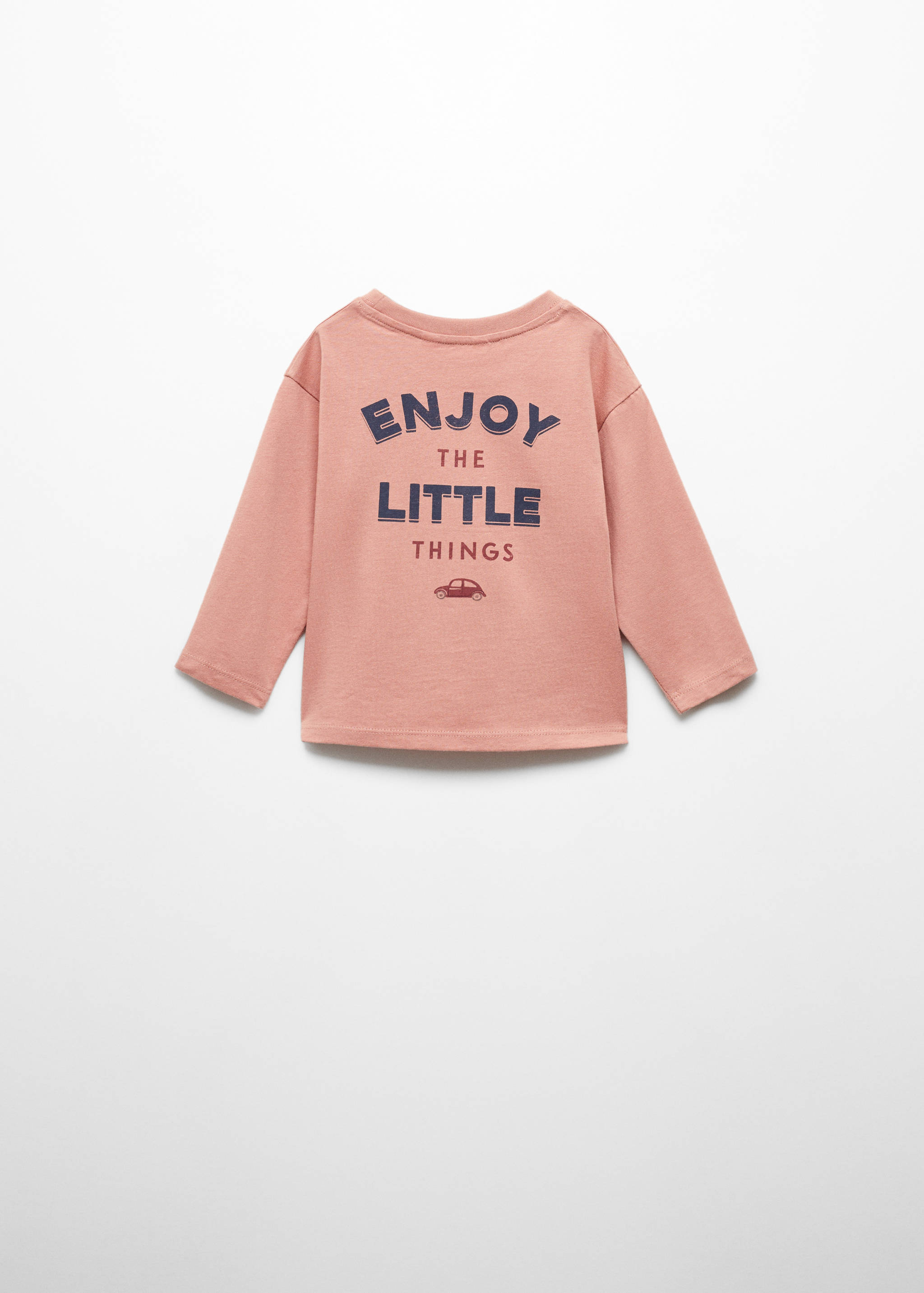 T-shirt manches longues imprimé - Verso de l’article