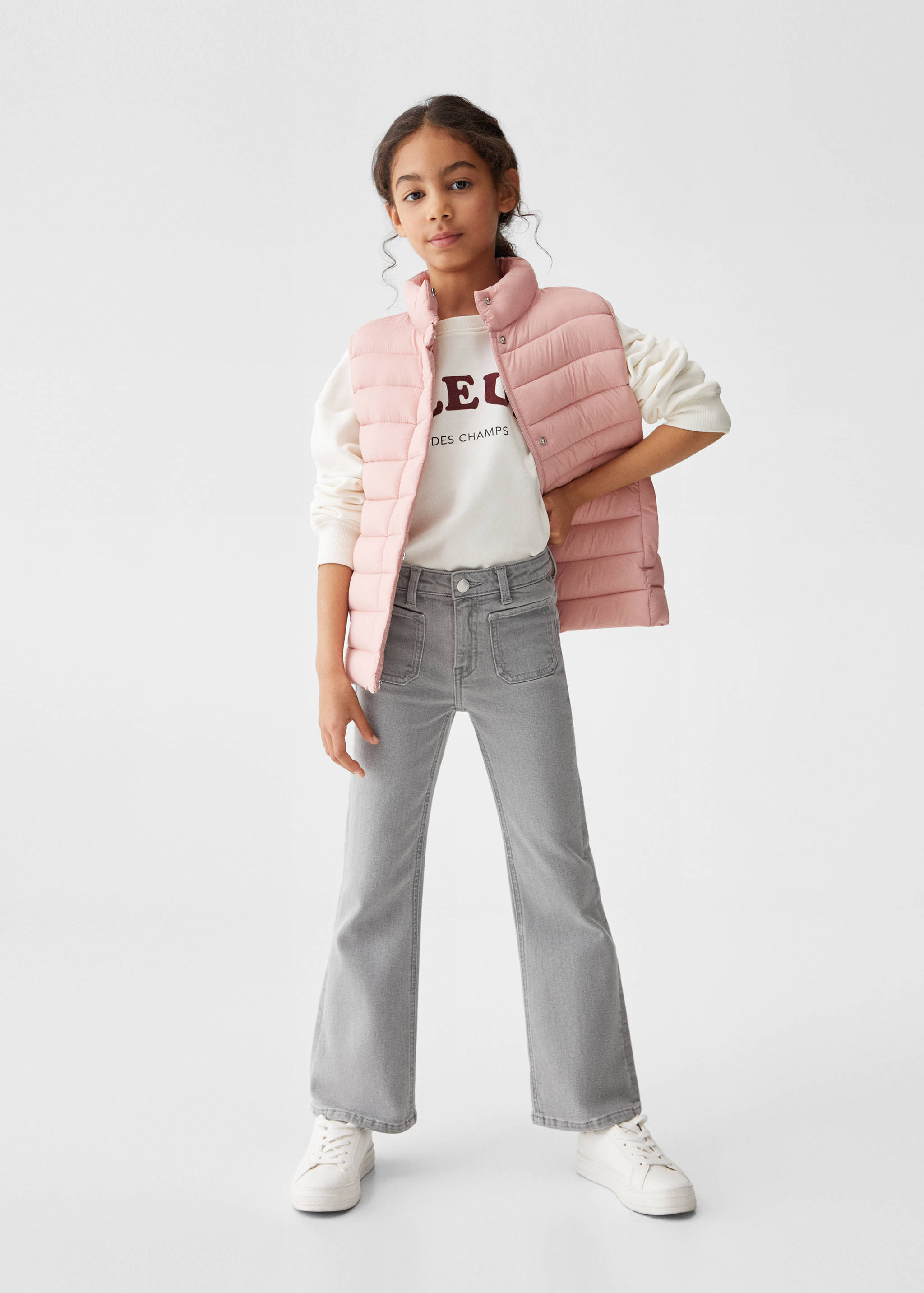 Jean flare poches - Plan général