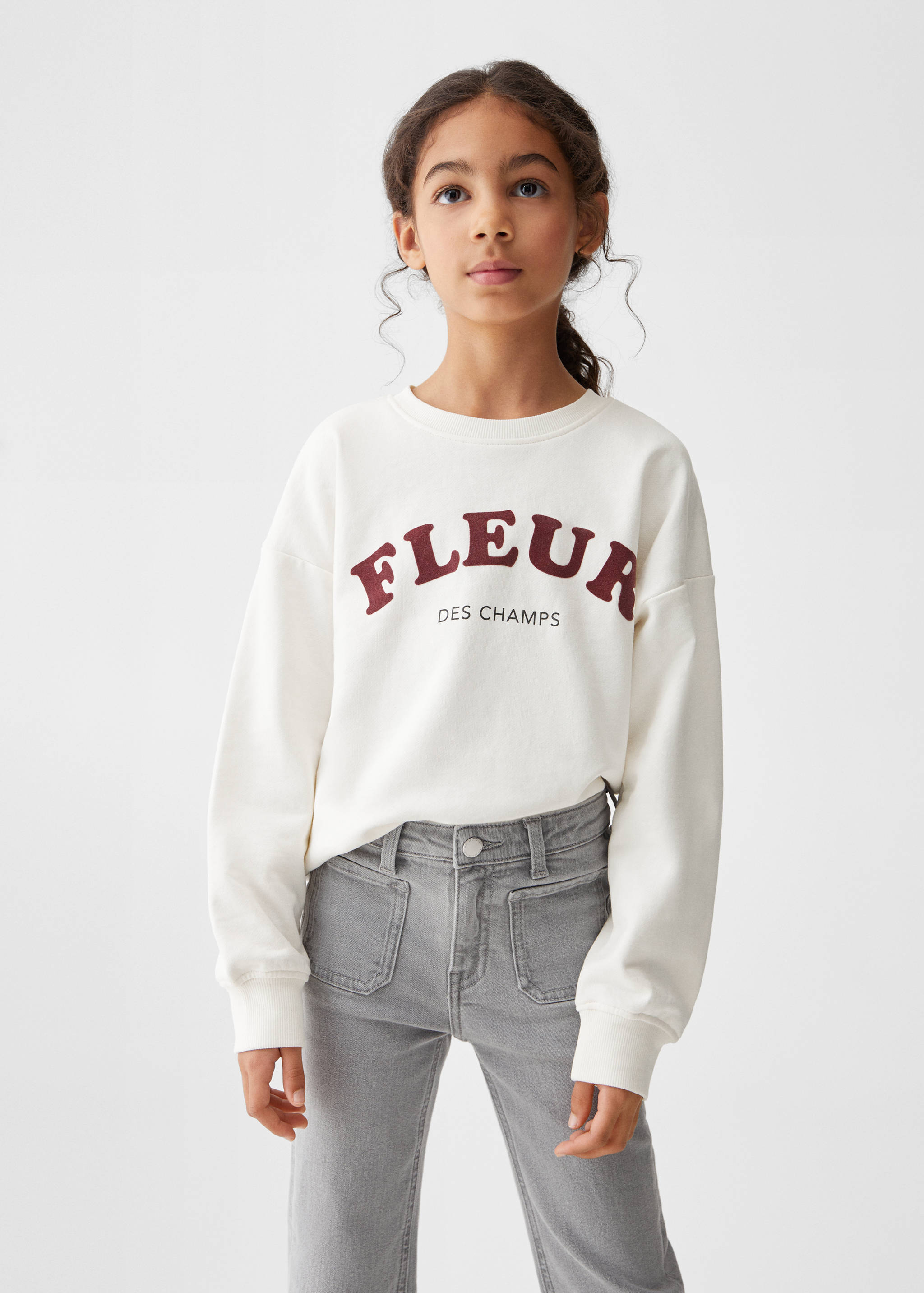 Jean flare poches - Plan moyen