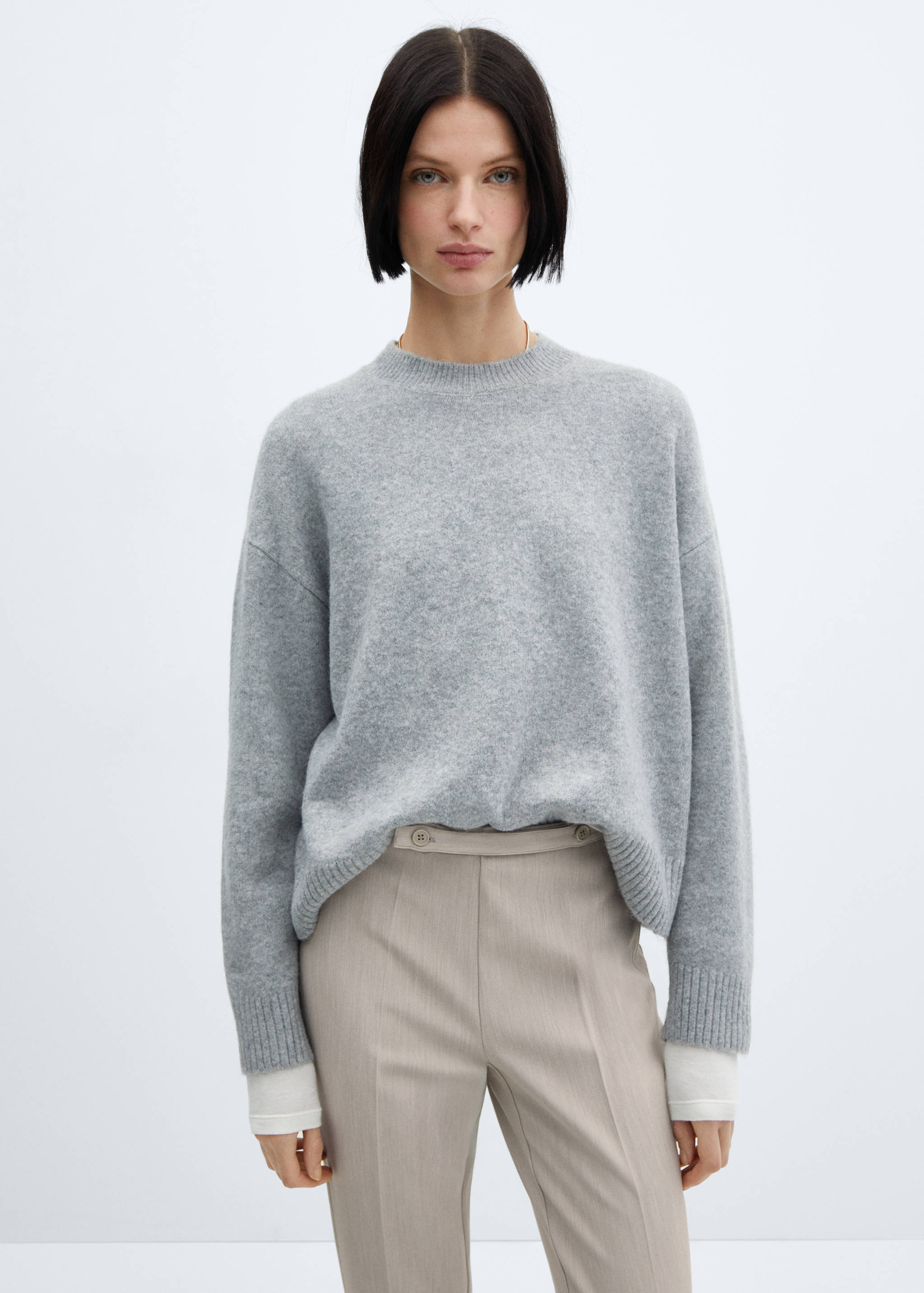 Gerade Hose mit Gürtel - Detail des Artikels 1