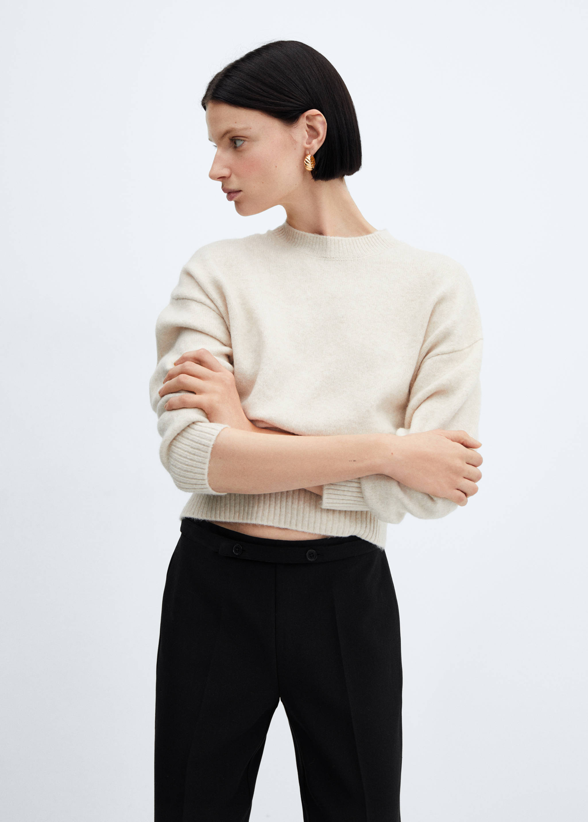 Gerade Hose mit Gürtel - Detail des Artikels 1