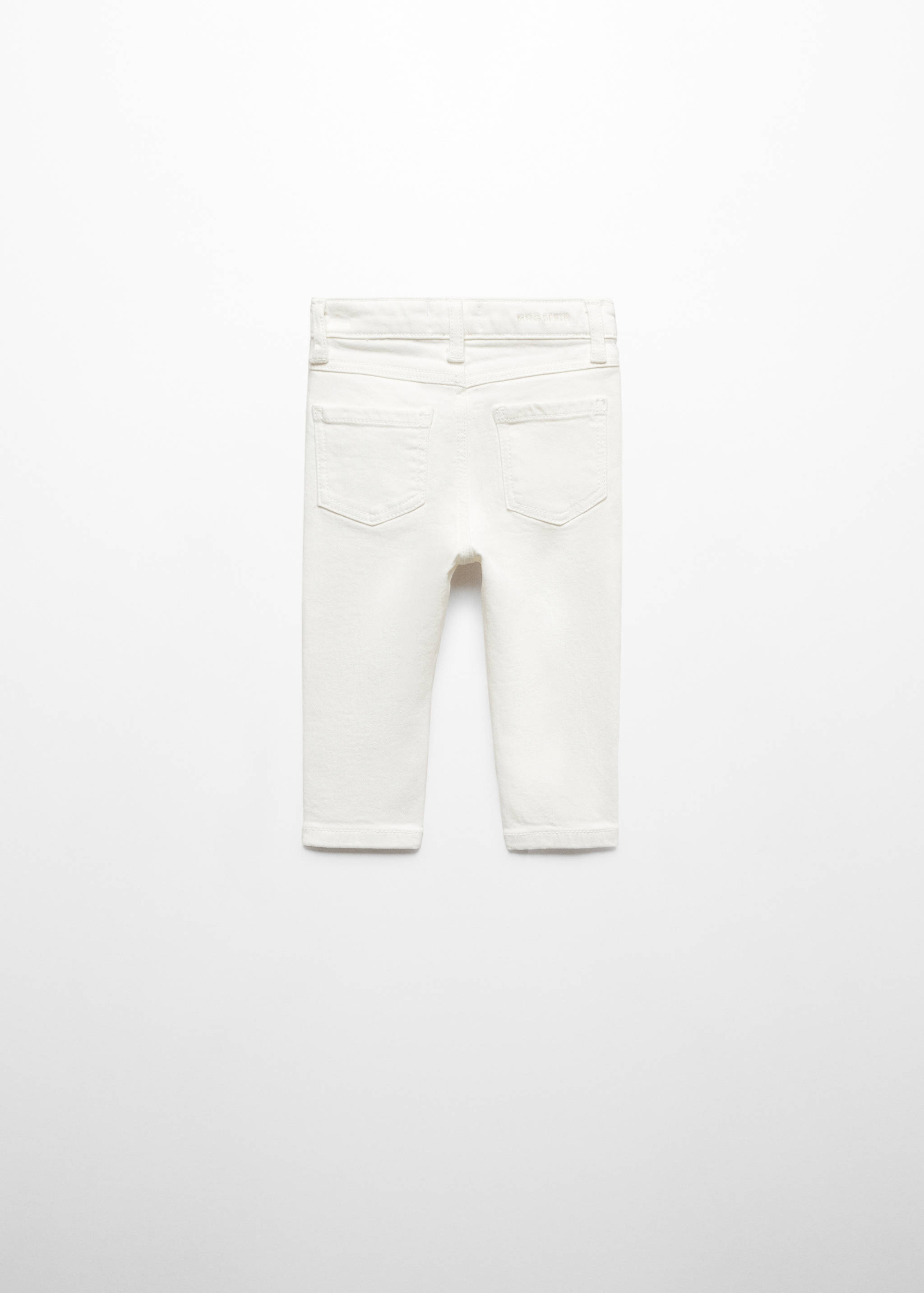 Cotton skinny Jeans - Reverse of the article