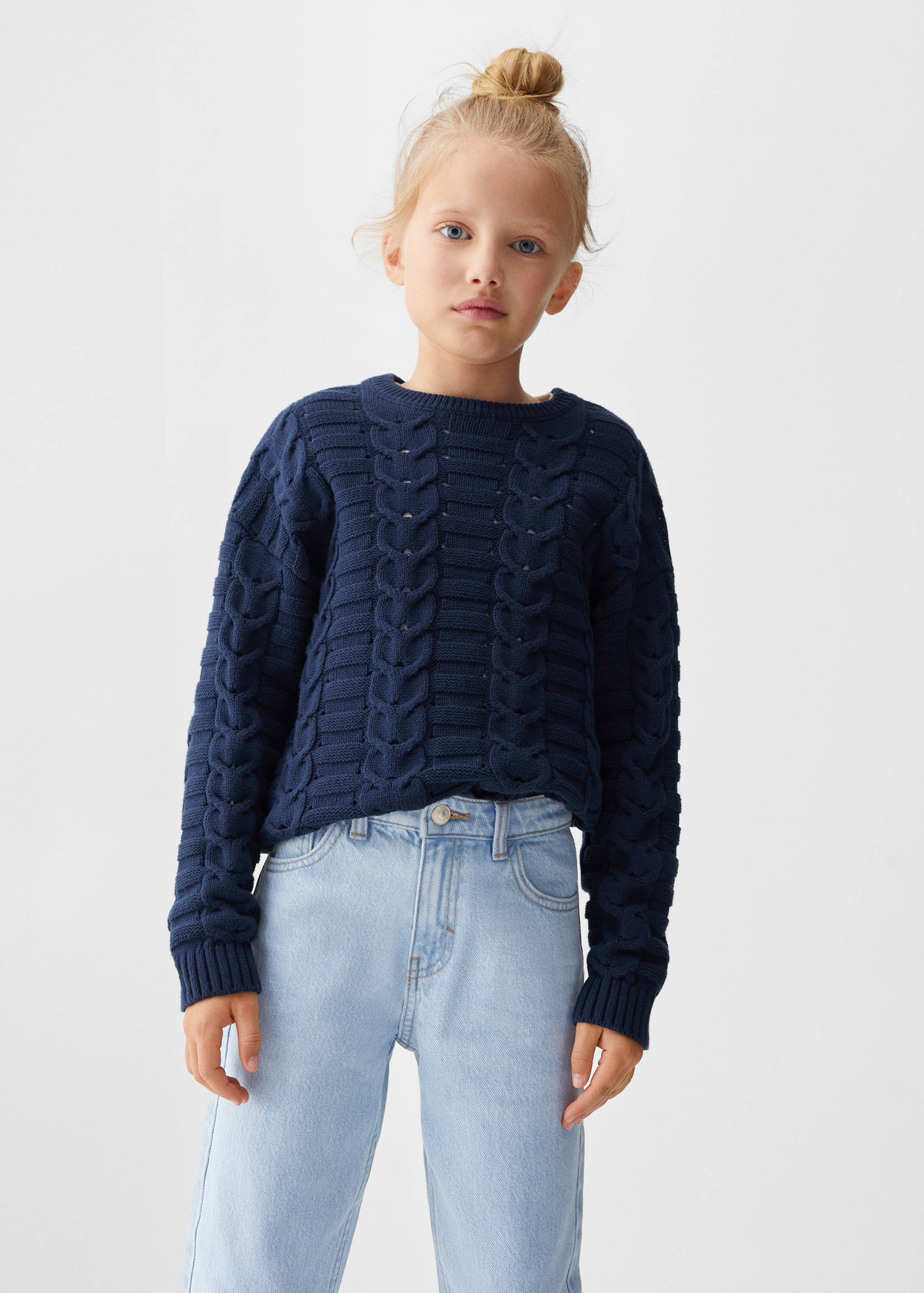 Texans mom-fit cotó - Pla mig