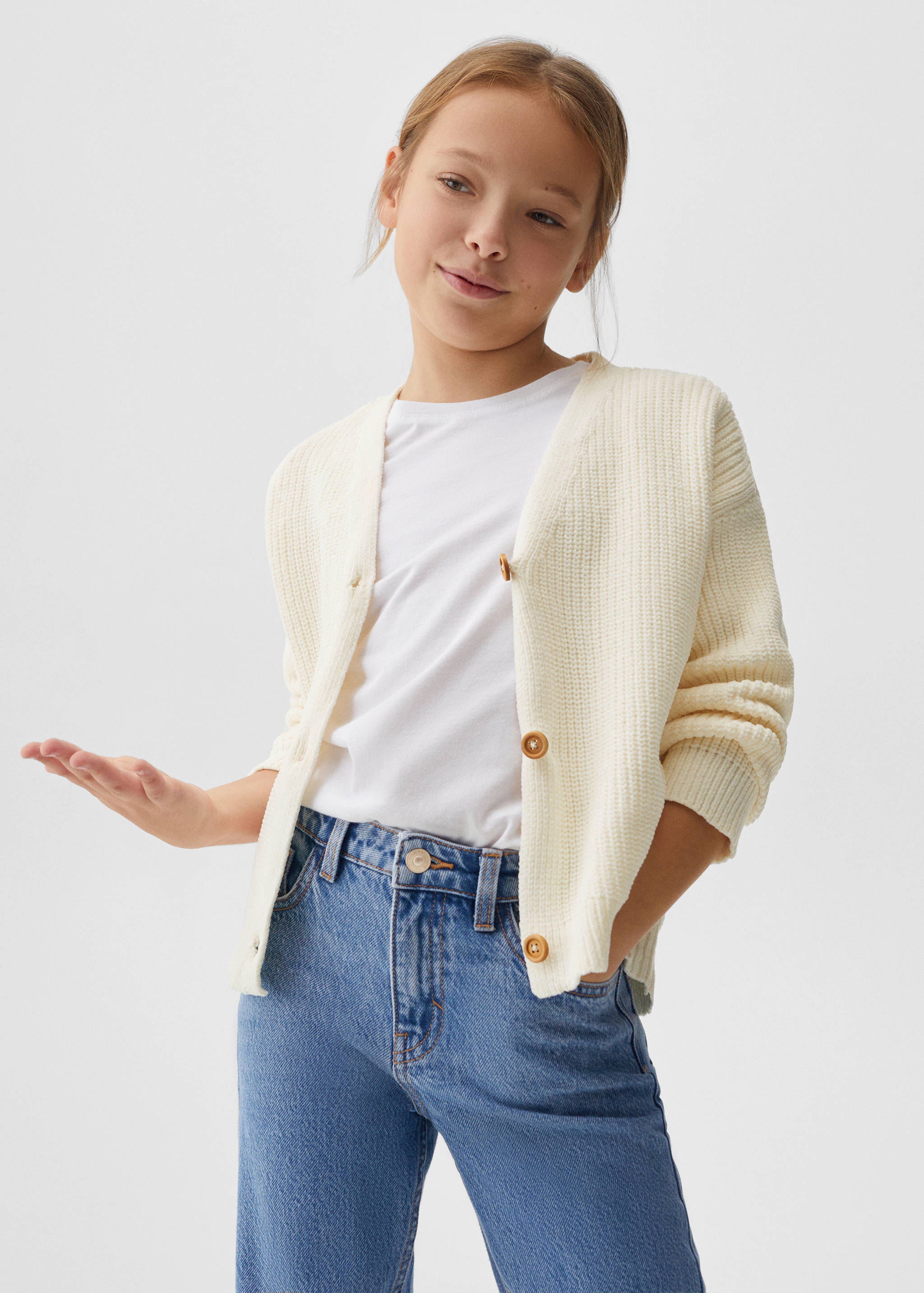 Texans mom-fit cotó - Pla mig