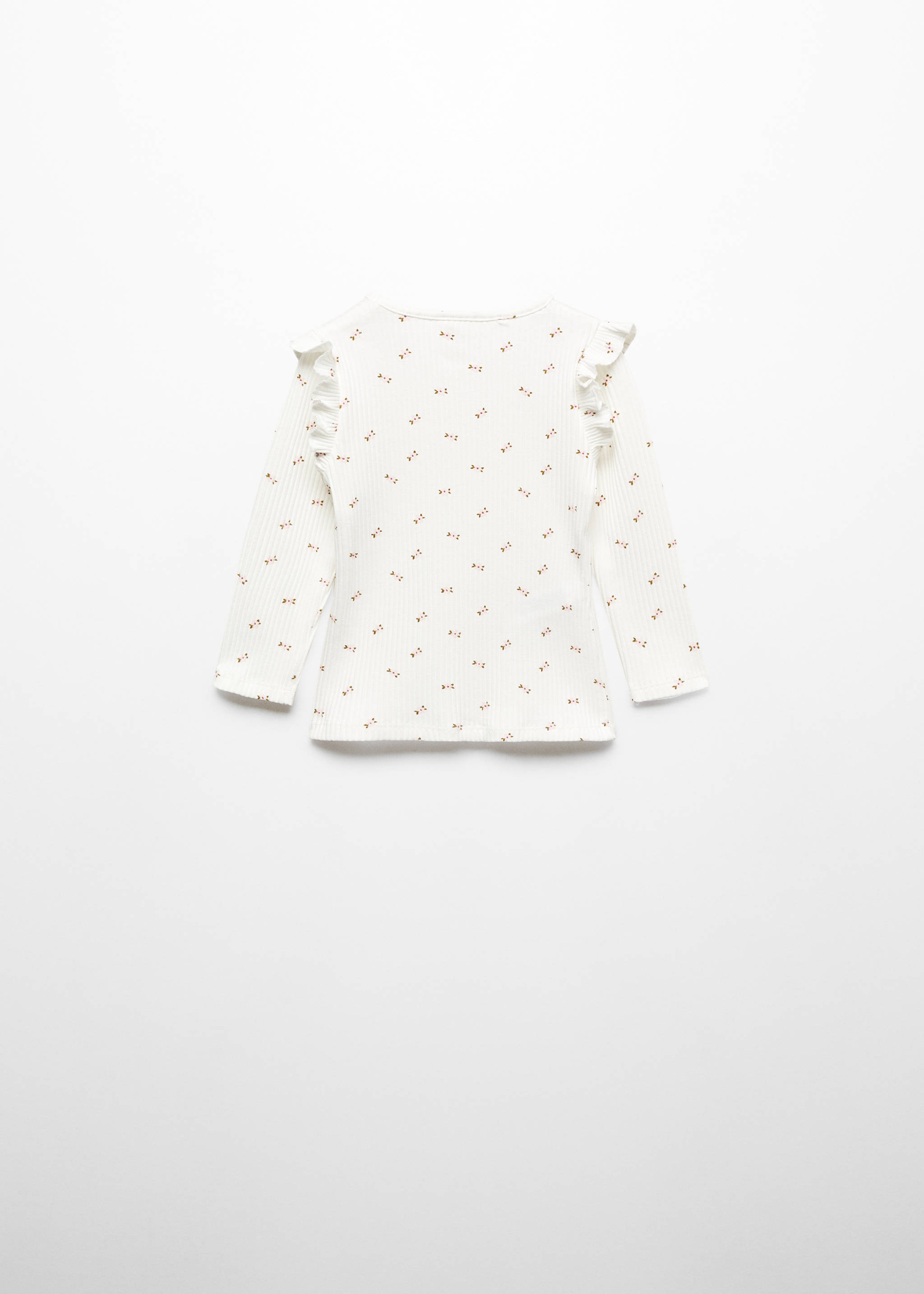 Langärmliges Print-T-Shirt - Rückseite des Artikels