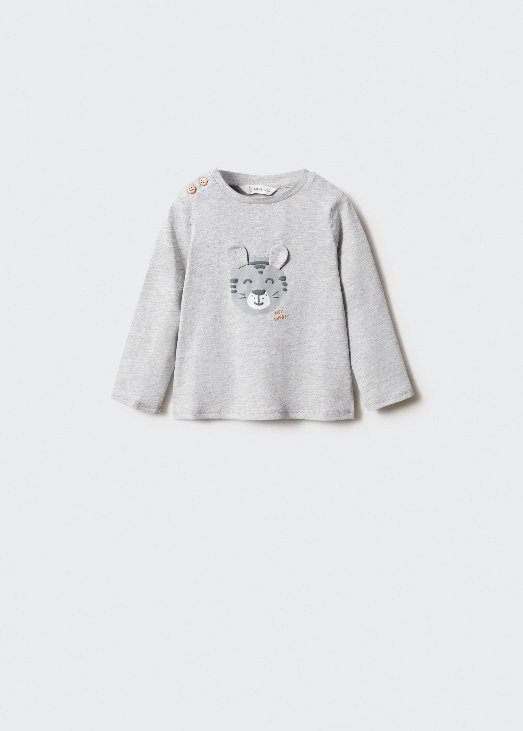 T-shirt coton imprimé - Article sans modèle