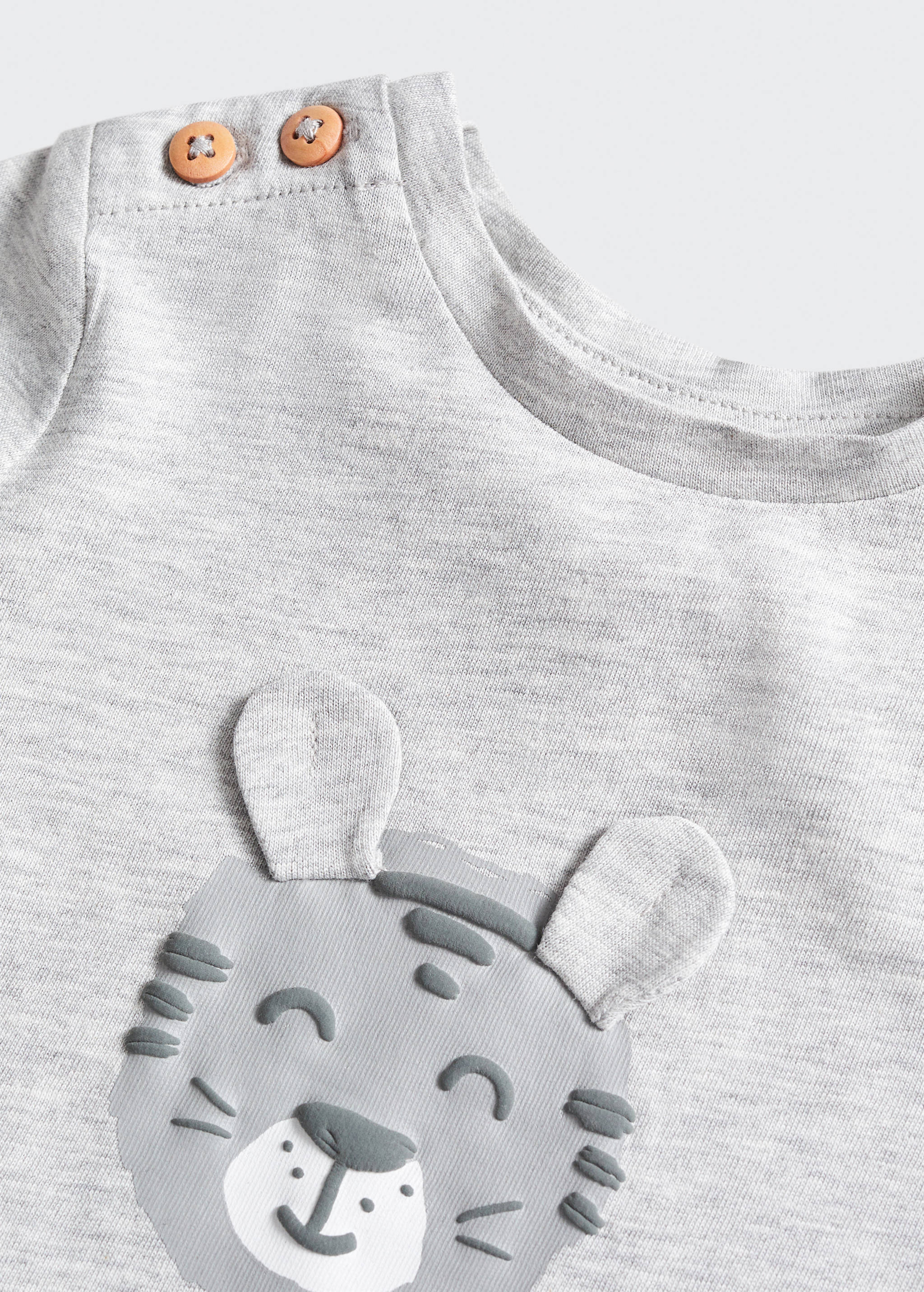 T-shirt coton imprimé - Détail de l'article 0