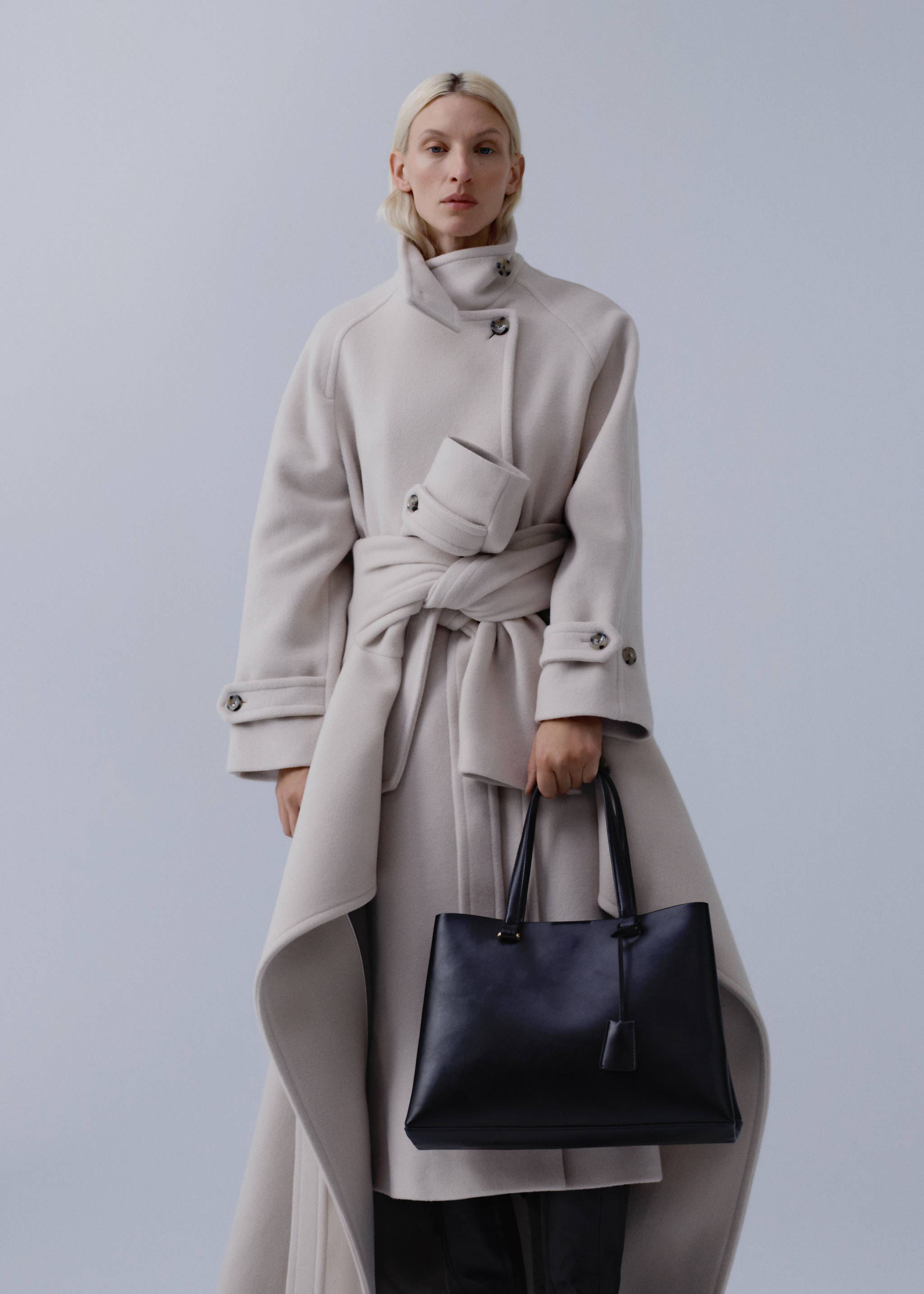 Torba shopper z dwoma przegrodami - Plan ogólny