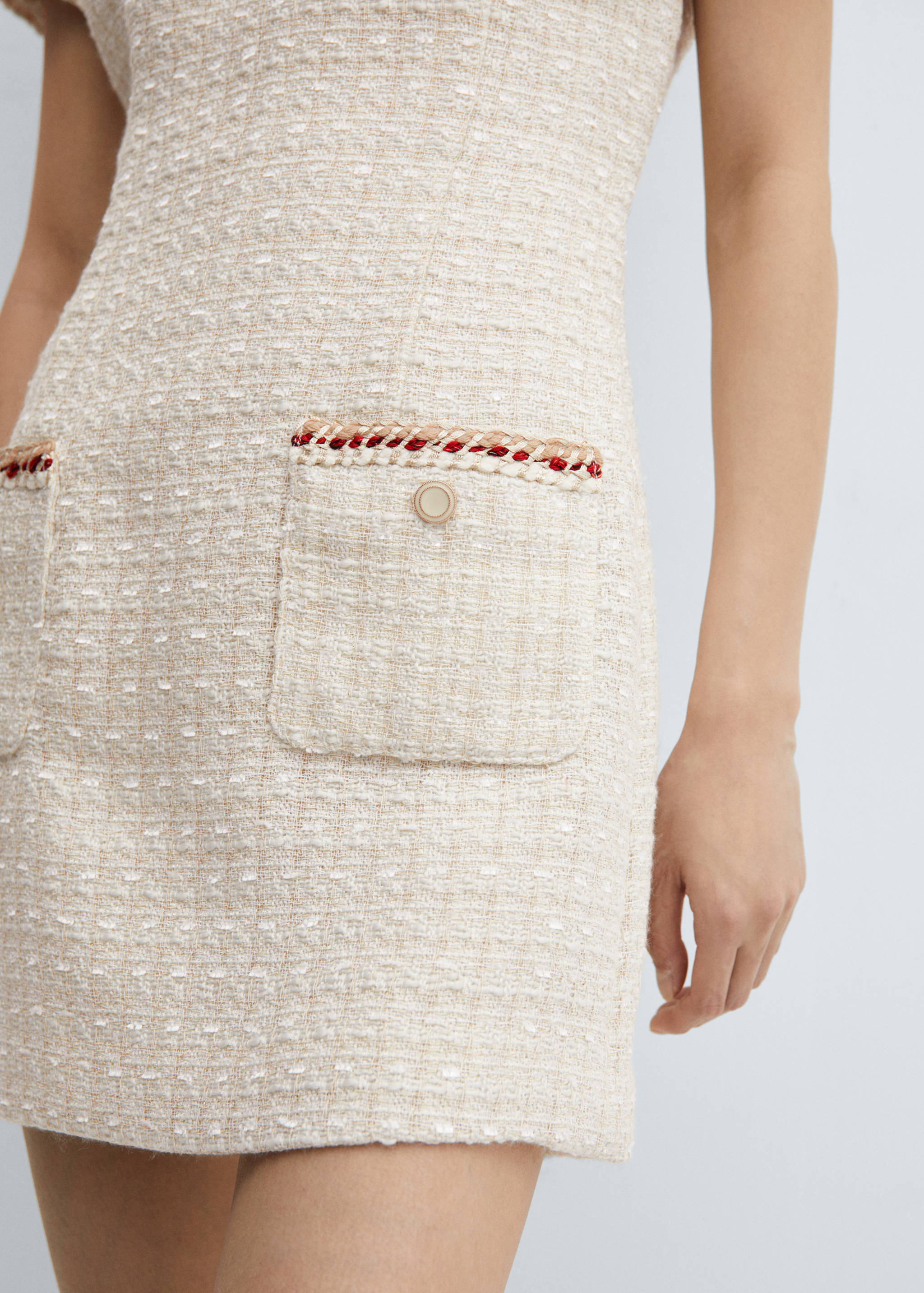 Pocket tweed dress - Details of the article 6