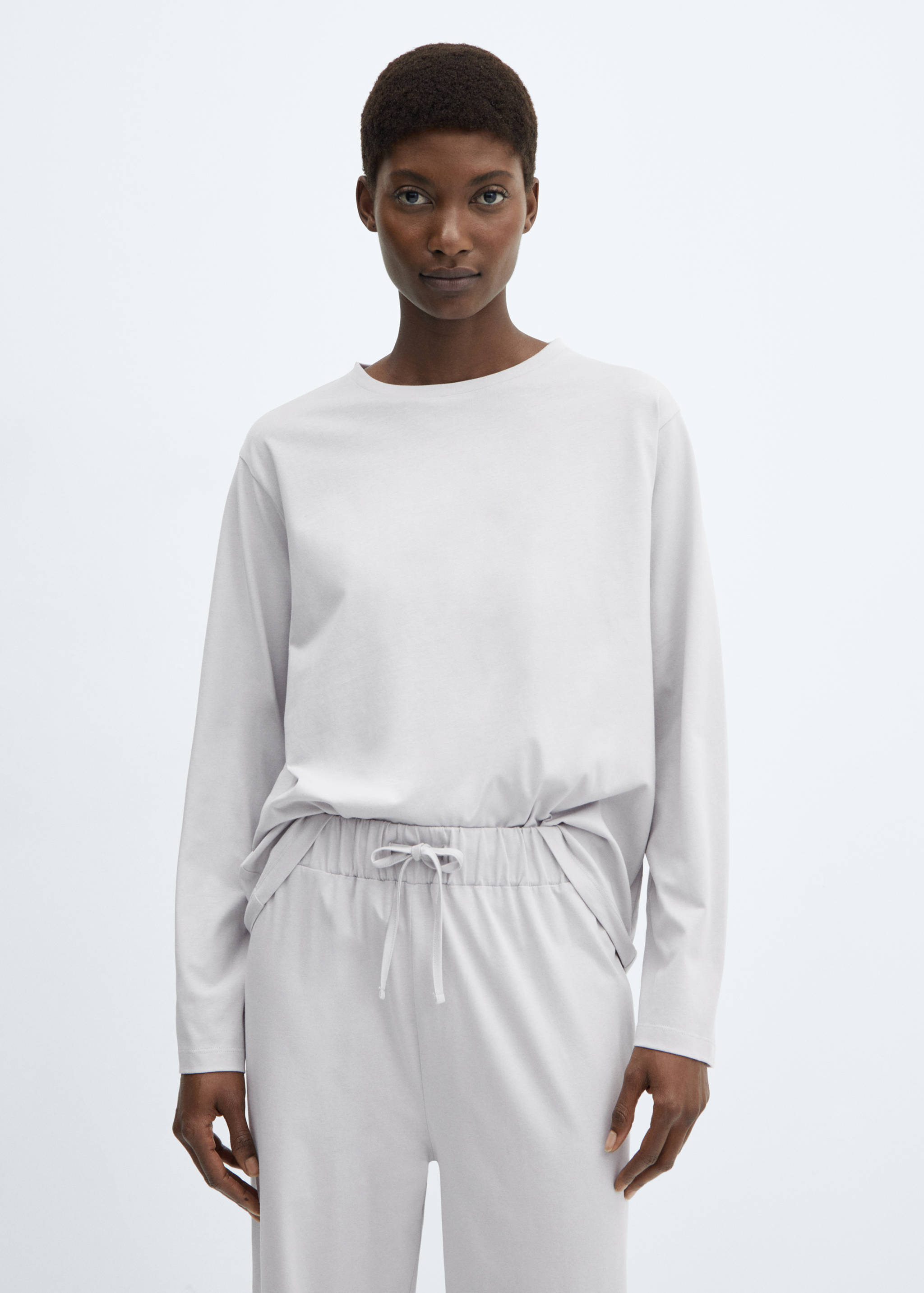 Two-piece flannel pyjamas - Medium plane