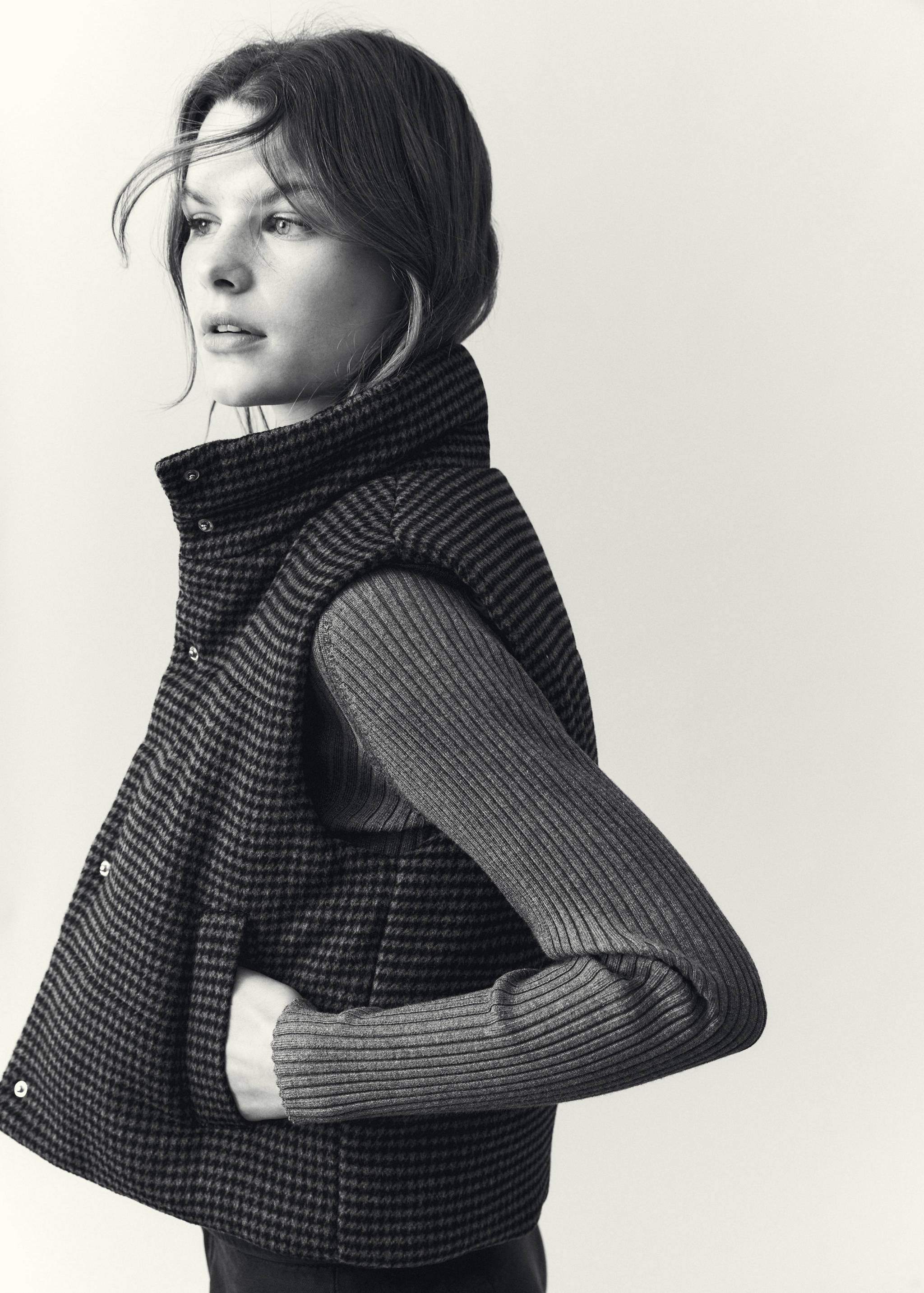 Weste mit Hahnentrittmuster - Detail des Artikels 5