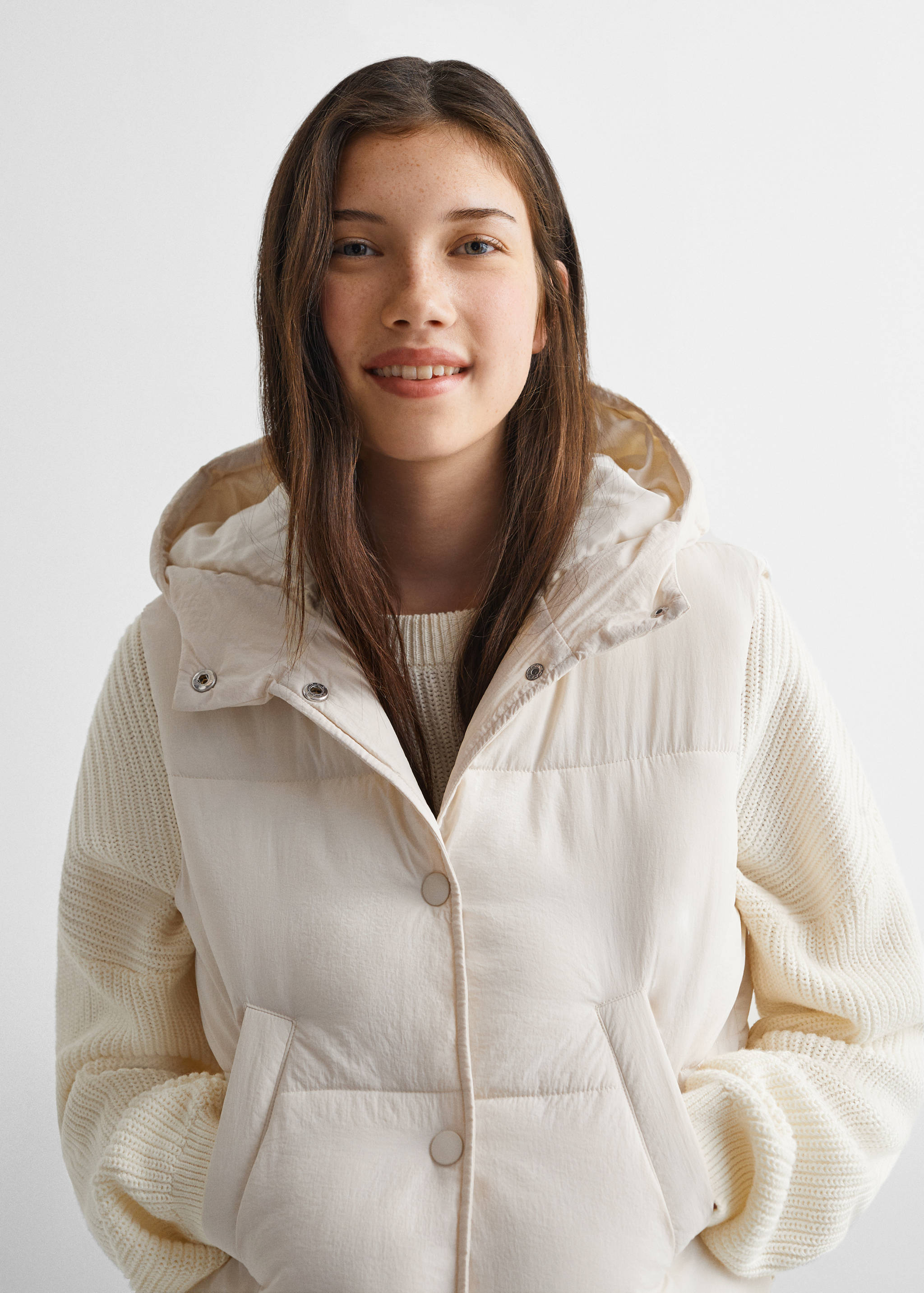 Gilet matelassé à capuche - Détail de l'article 1