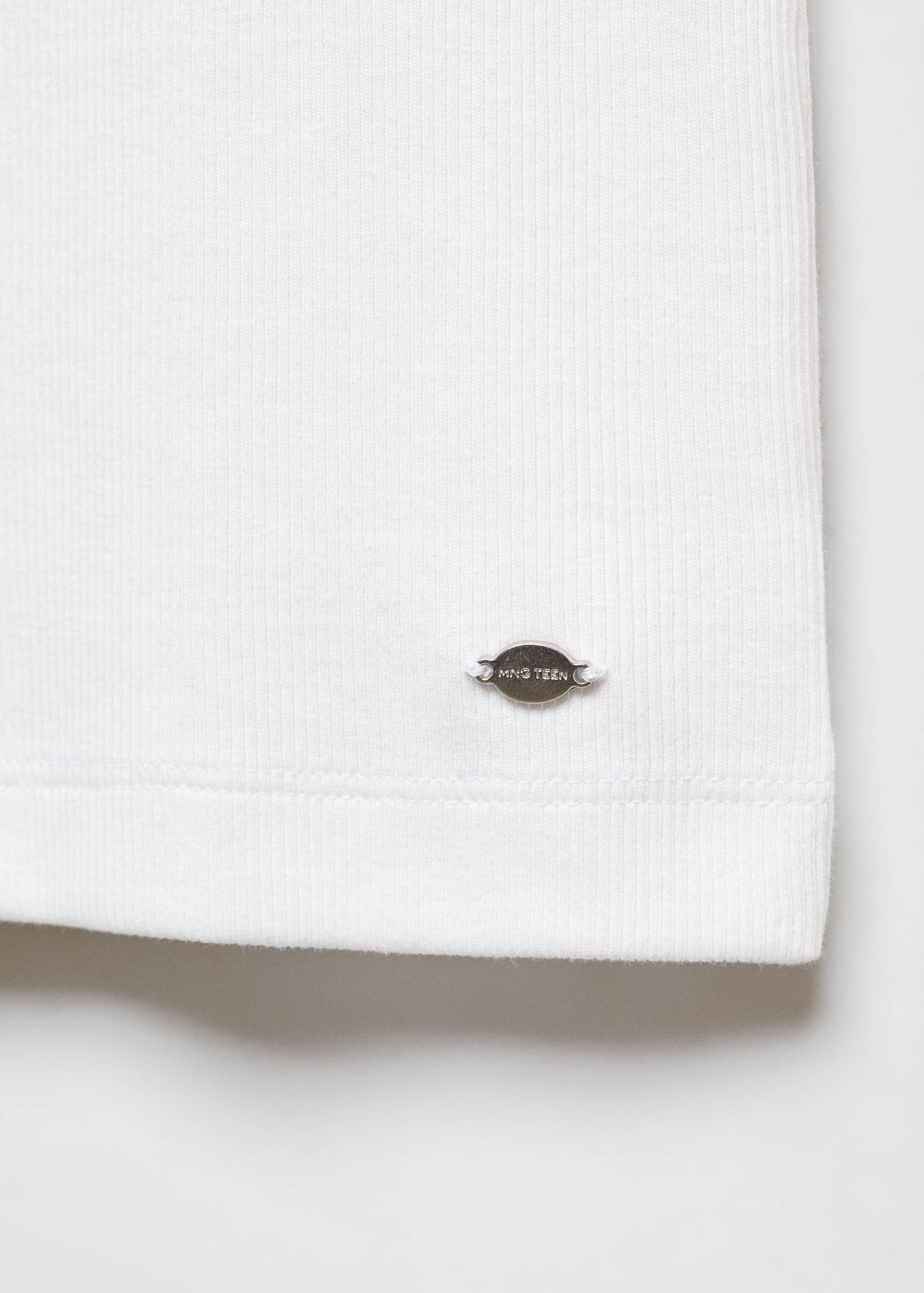 Ribbad bomull-blandning top - Detaljer om artikeln 8