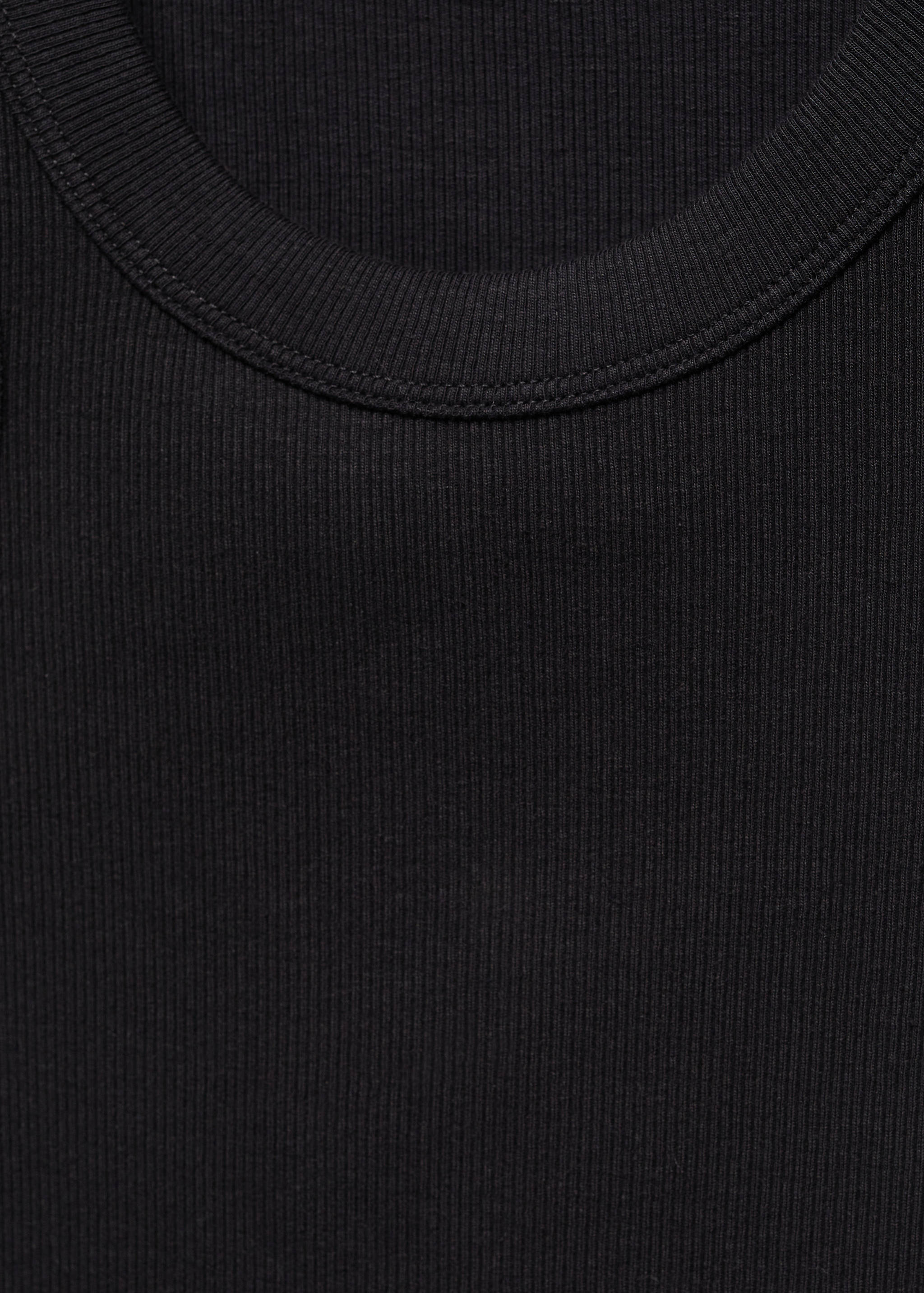 Ribbad bomull-blandning top - Detaljer om artikeln 8