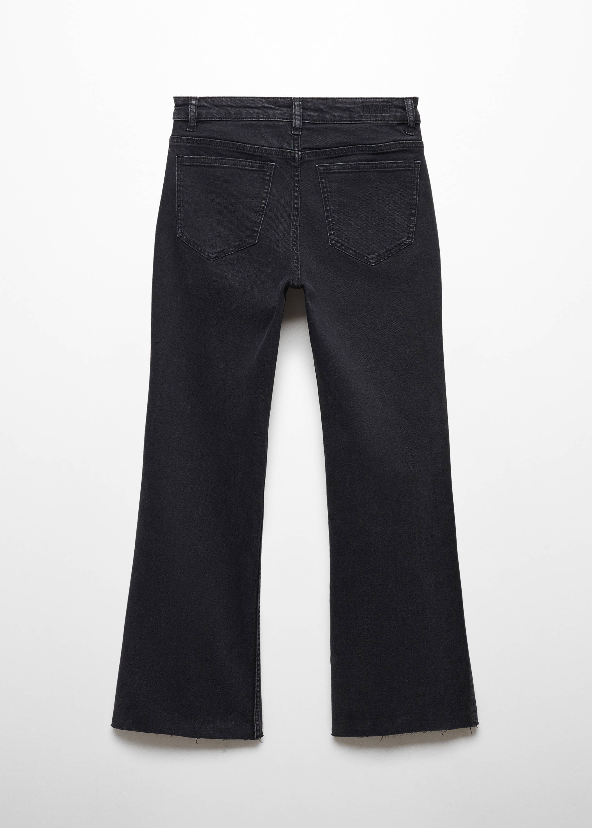 Rhinestone flare jeans - Reverse of the article