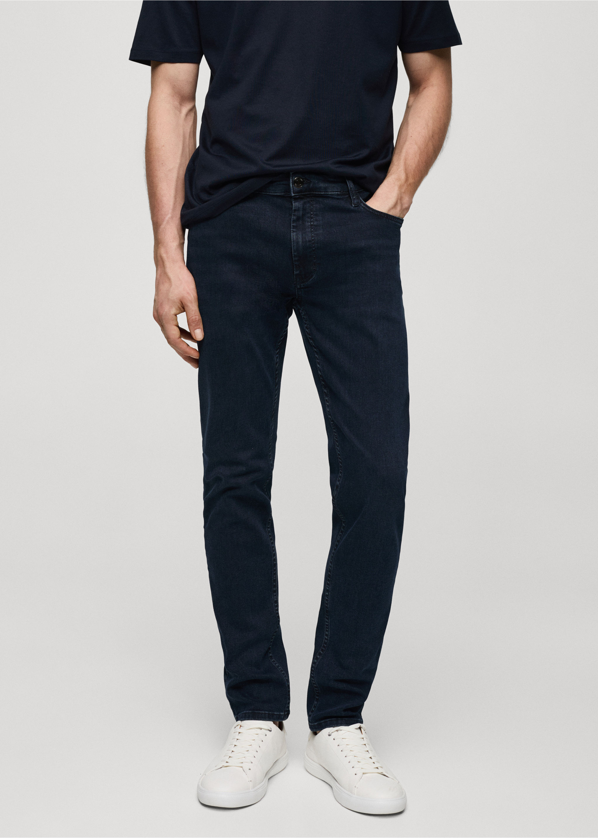 Slim Fit-Jeans Patrick Ultra Soft Touch - Mittlere Ansicht