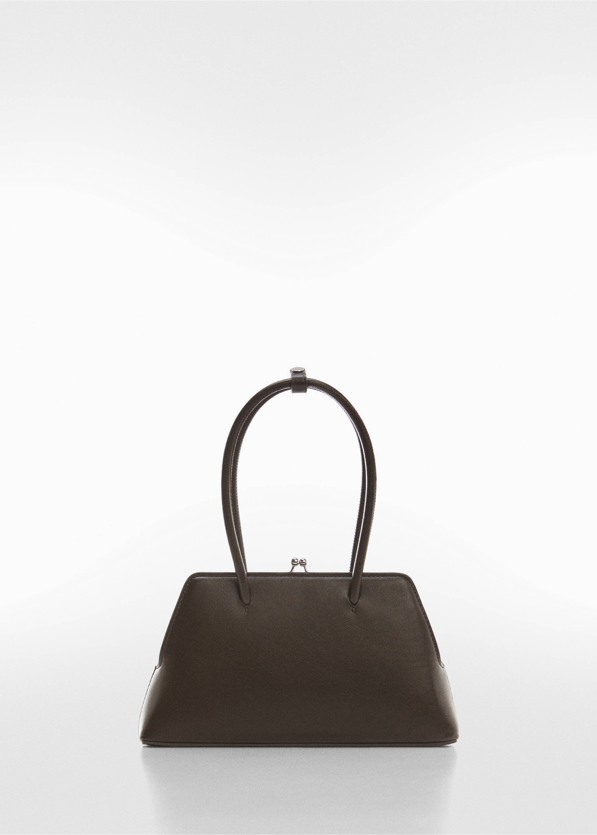 Tasche mit doppeltem Henkel - Artikel ohne Model, Dunkelgrau. Ref: 67033267-00.