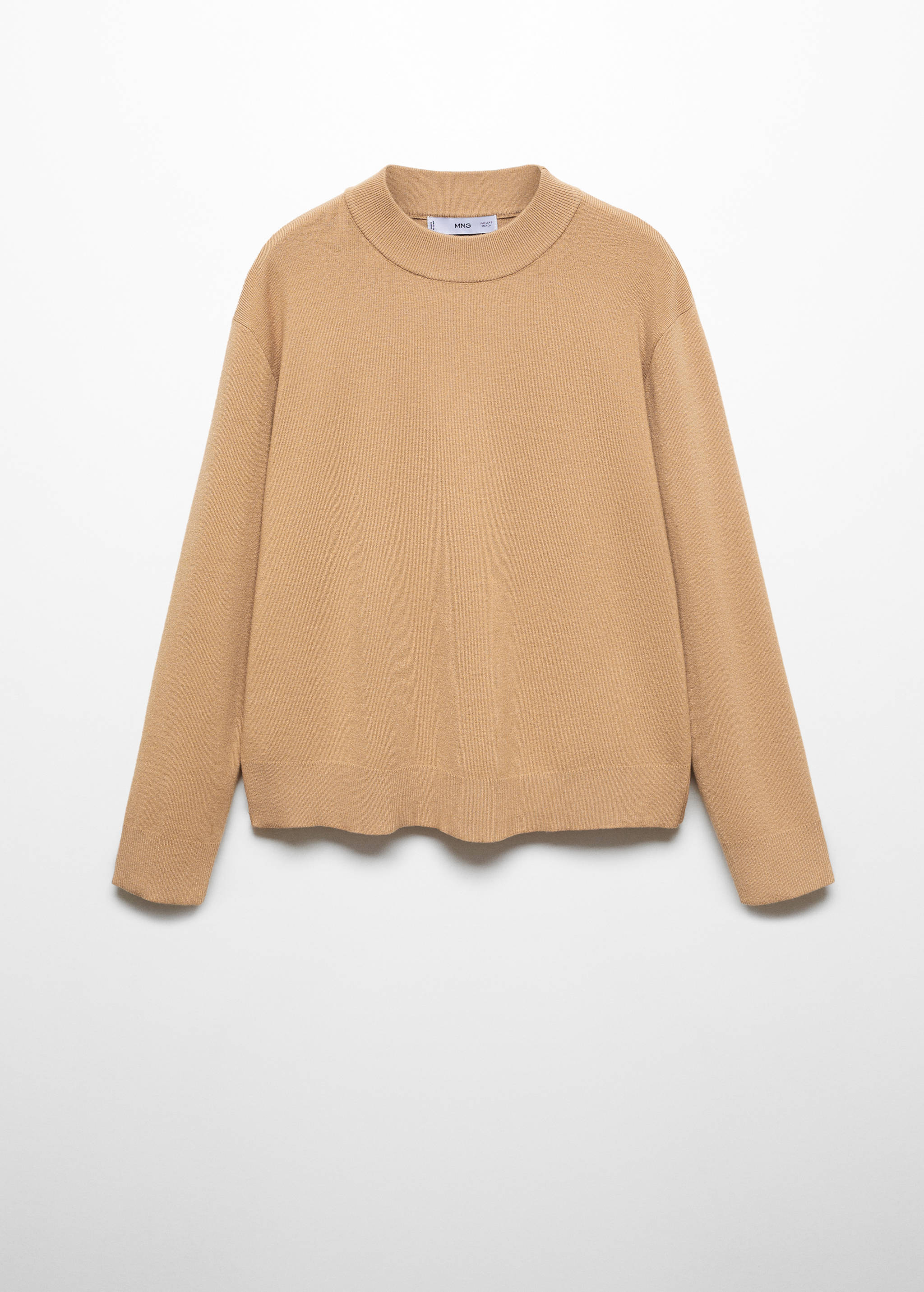Rundhals-Strickjersey - Artikel ohne Model