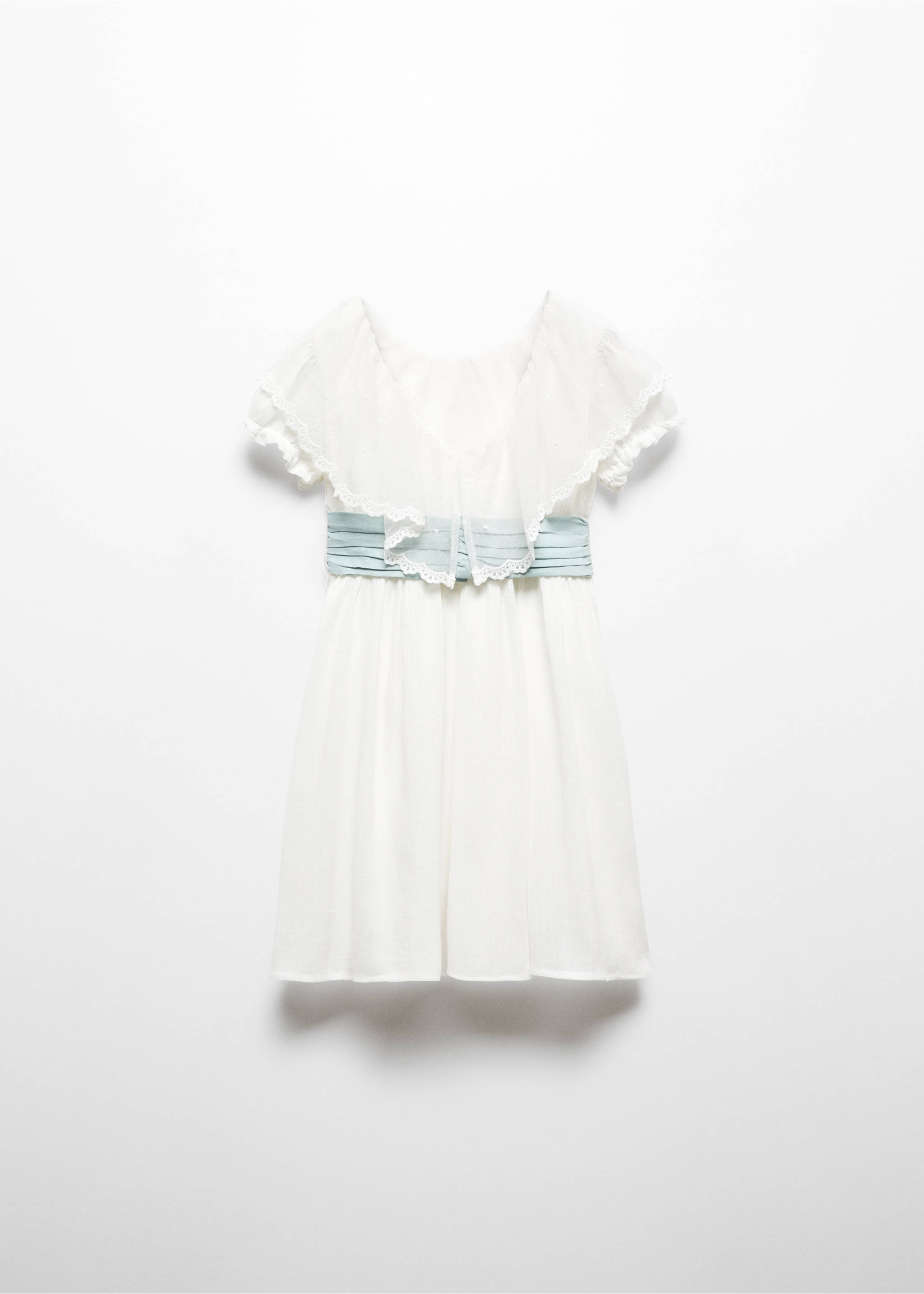Bambula cotton dress - Reverse of the article, Off White. Ref: 67033692-00.