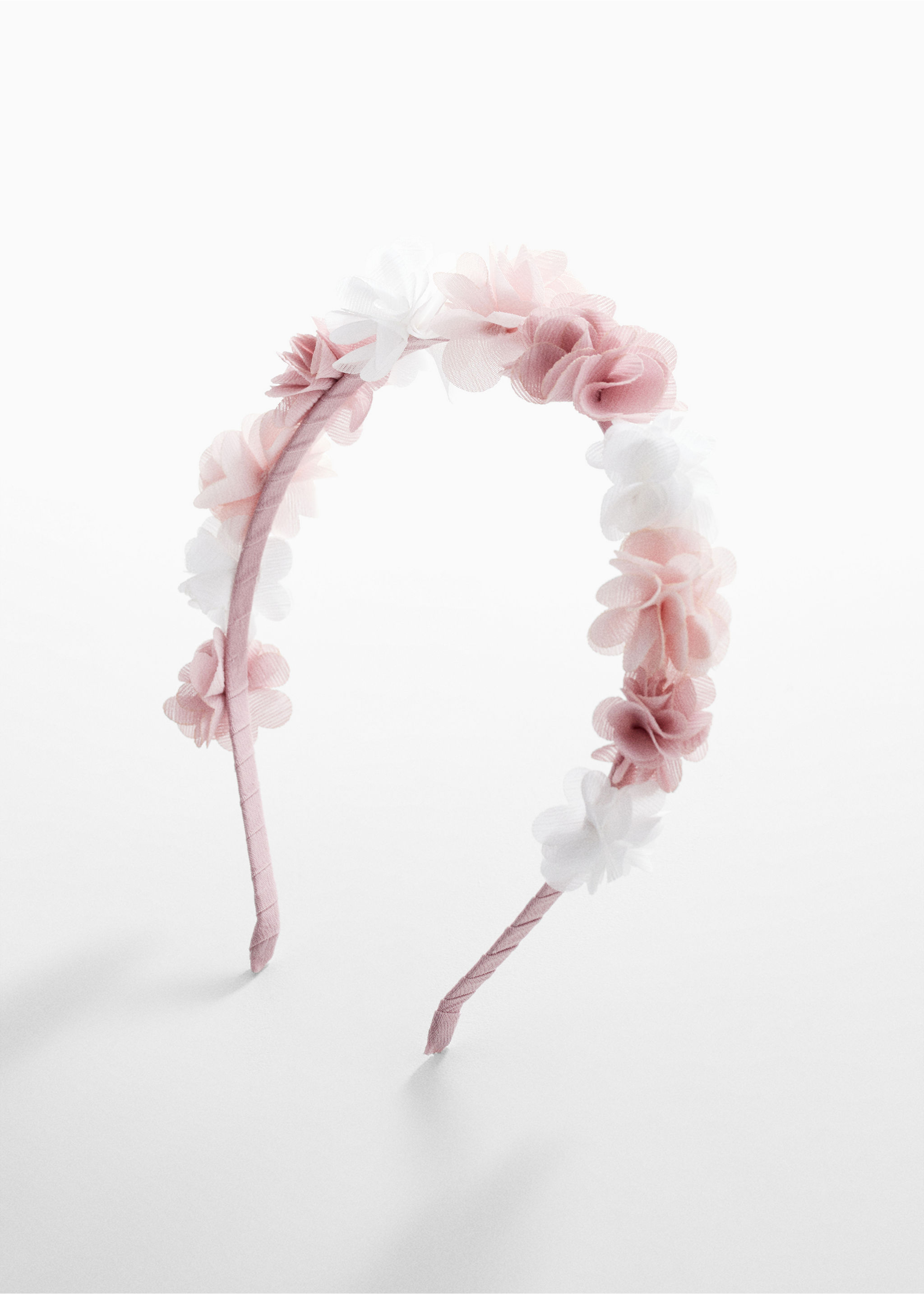 Diadema flores relieve - Plano medio