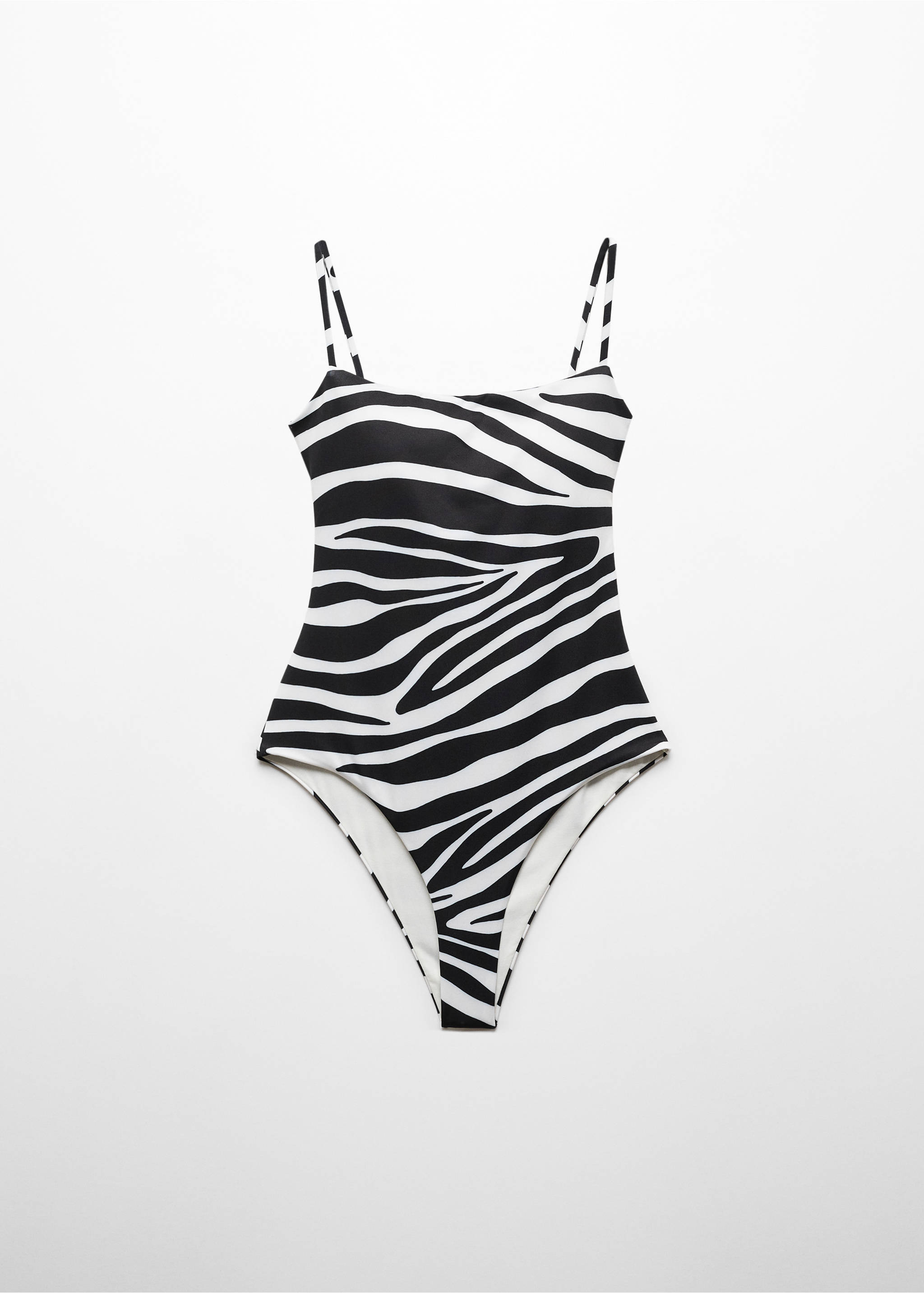 Maillot imprimé animal - Article sans modèle, Noir. Ref: 67034012-00.
