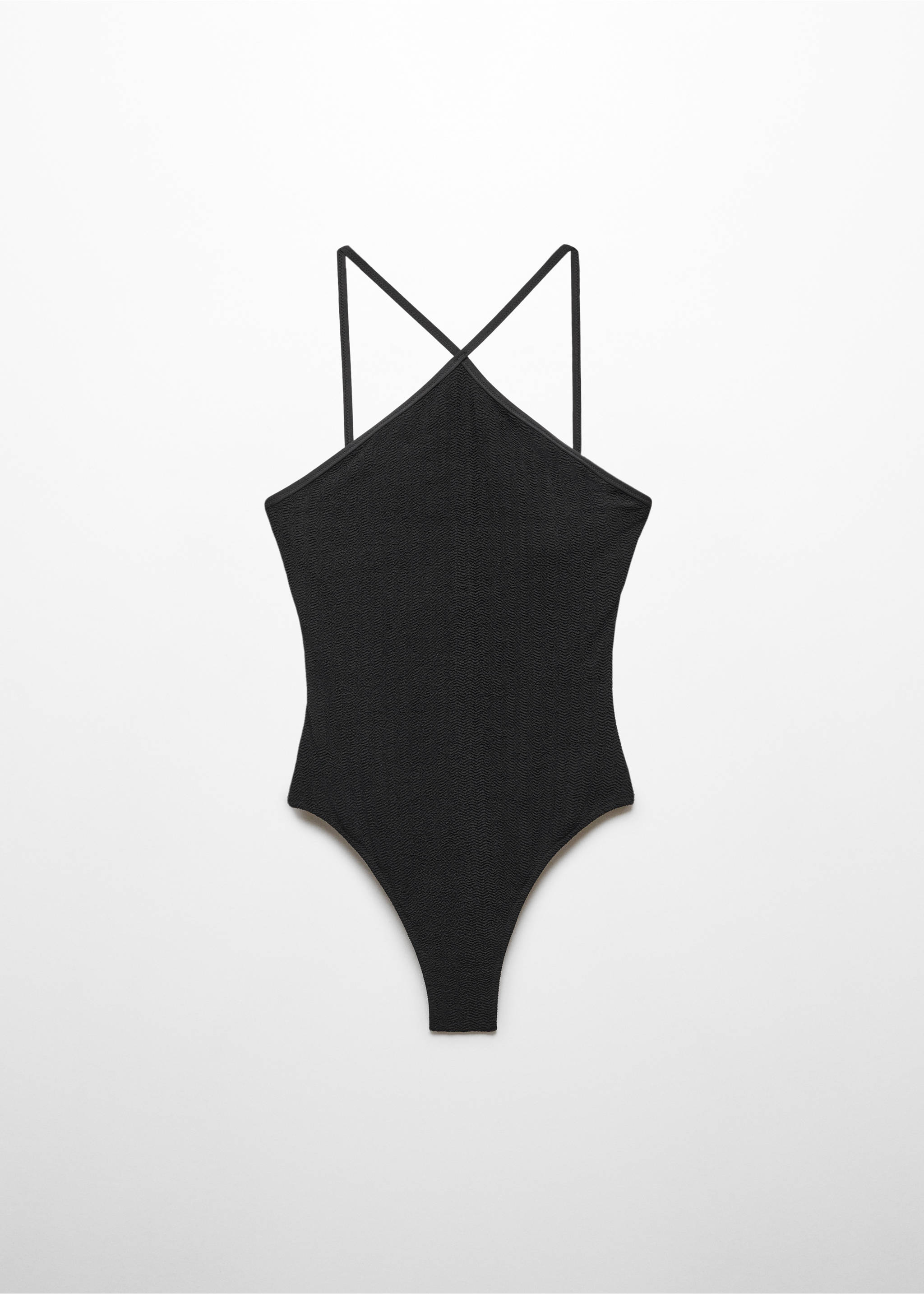 Maillot de bain à emmanchures américaines - Article sans modèle, Noir. Ref: 67034015-00.
