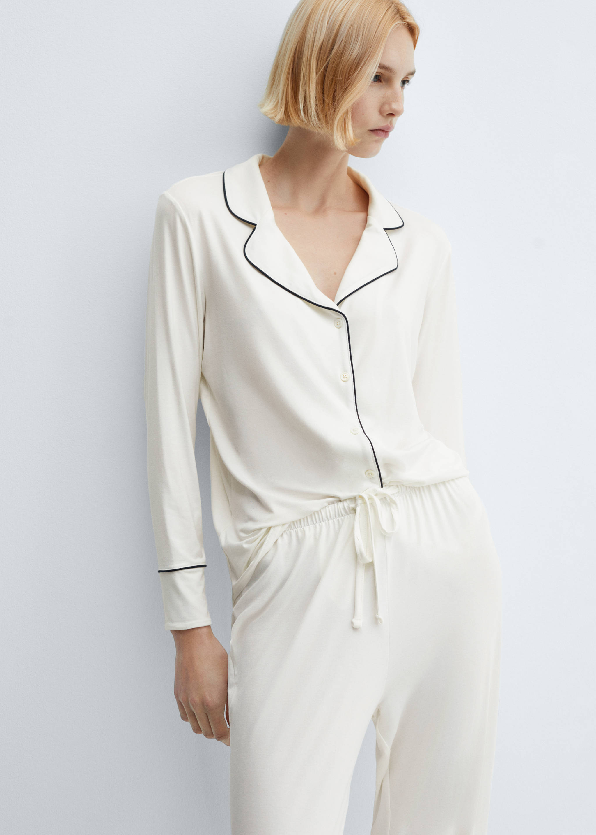 Pyjamahose mit Borte - Detail des Artikels 1