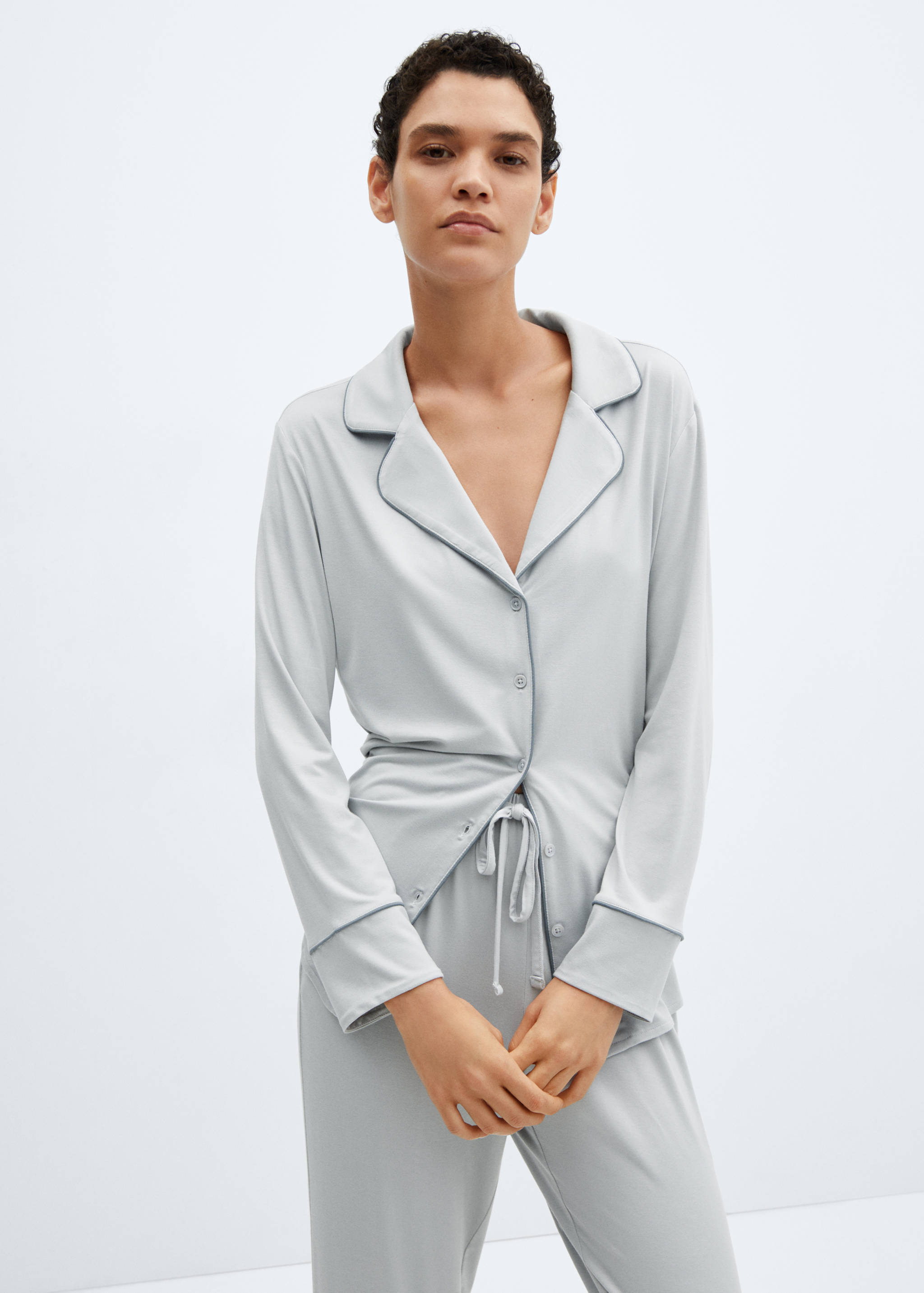 Pyjamahose mit Borte - Detail des Artikels 1