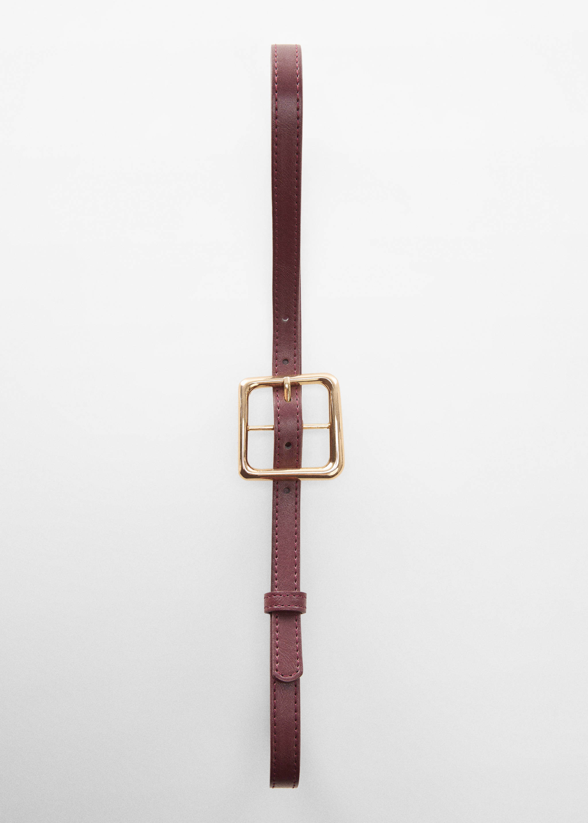 Square buckle belt - Details of the article 1