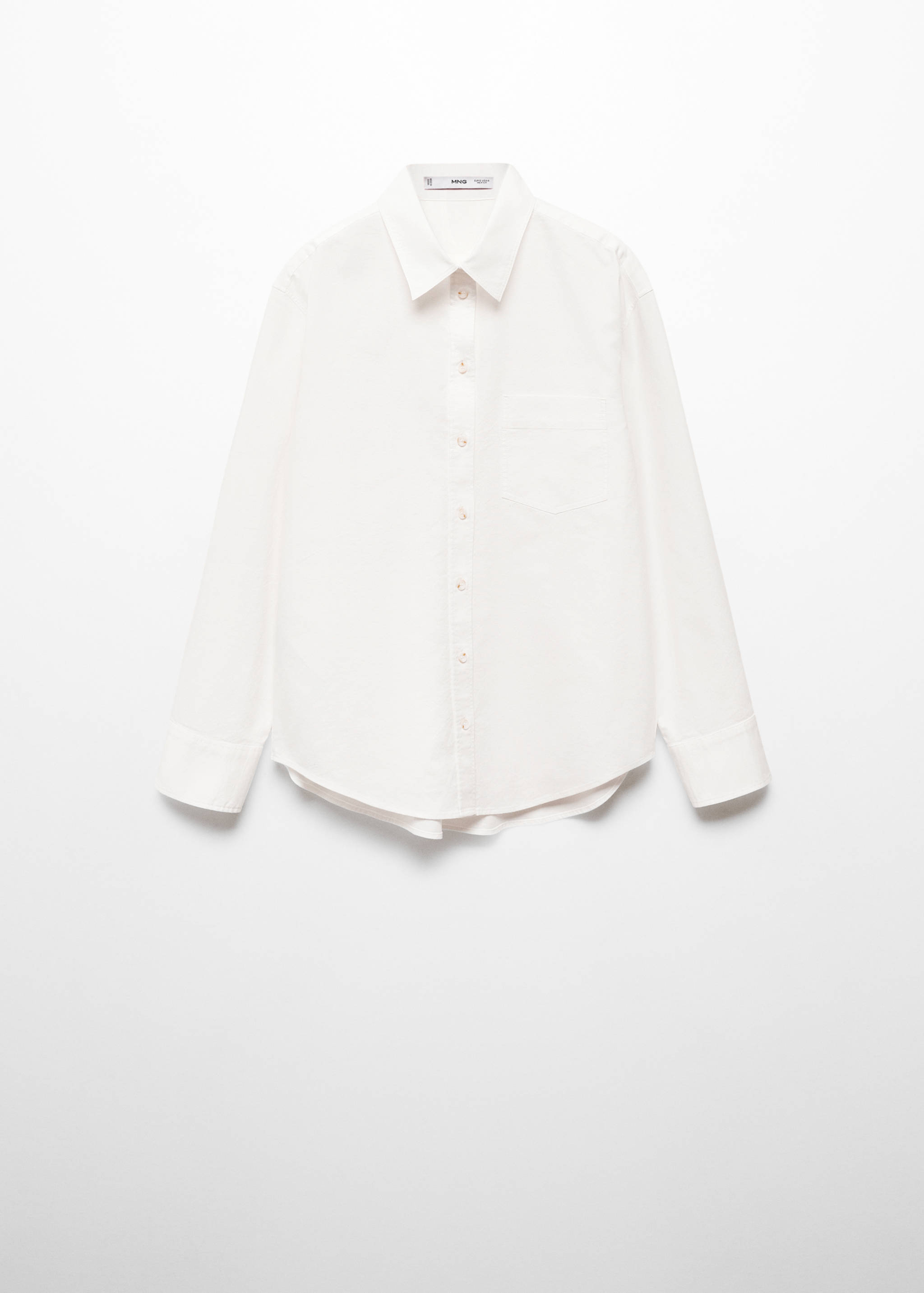 100% cotton pocket shirt - Article without model