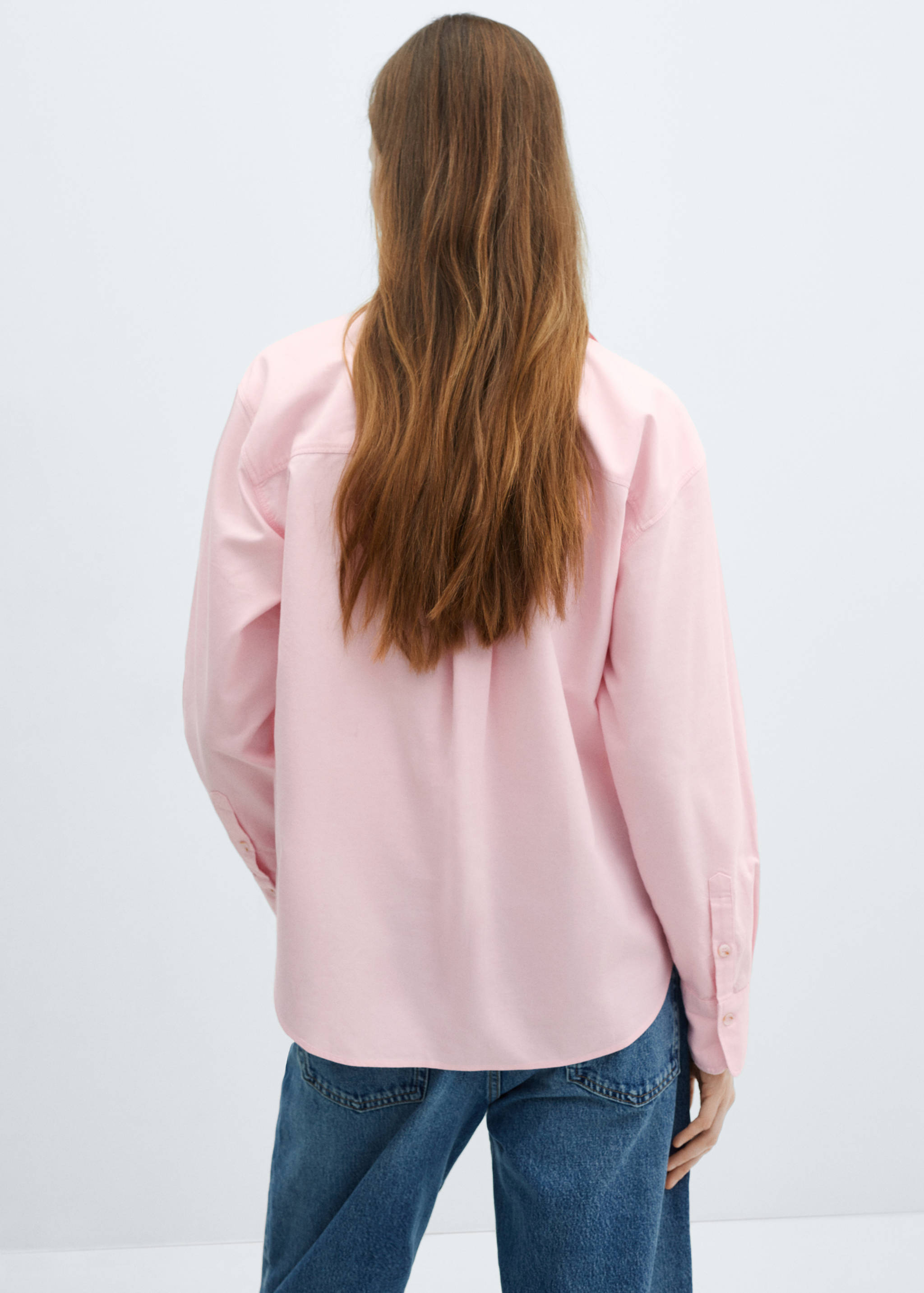 100% cotton pocket shirt - Reverse of the article