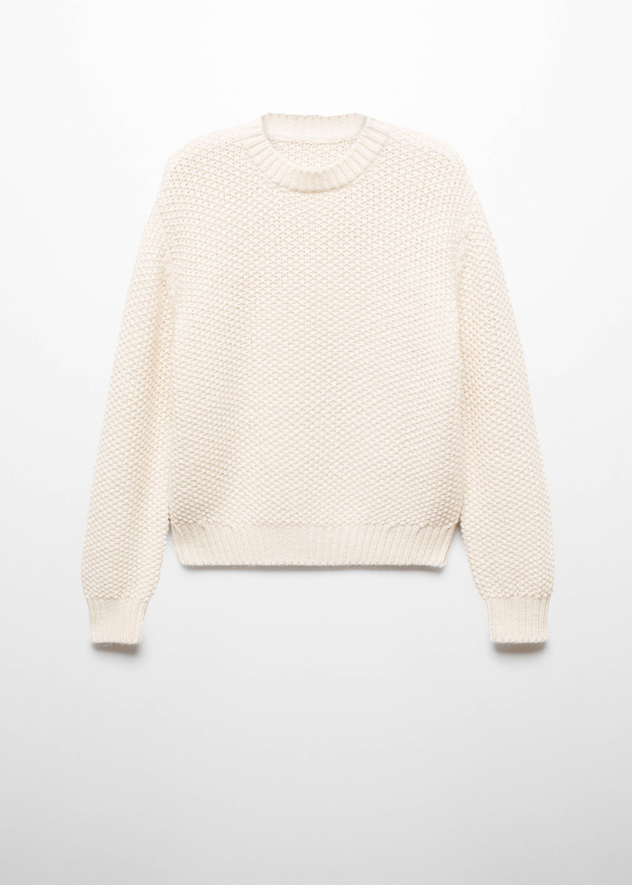 Pull en maille à col rond - Article sans modèle