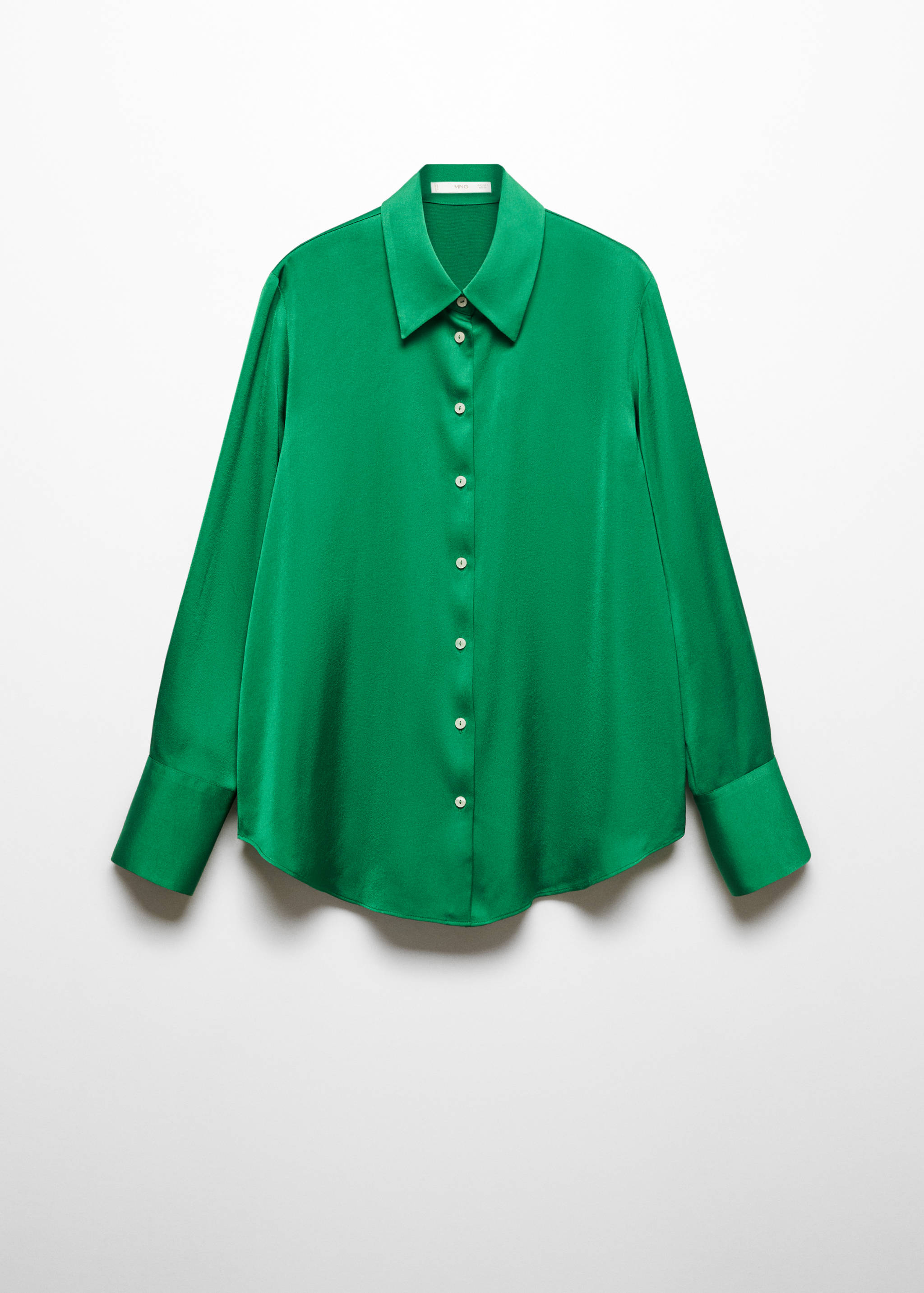 Camisa fluida satinada - Artículo sin modelo