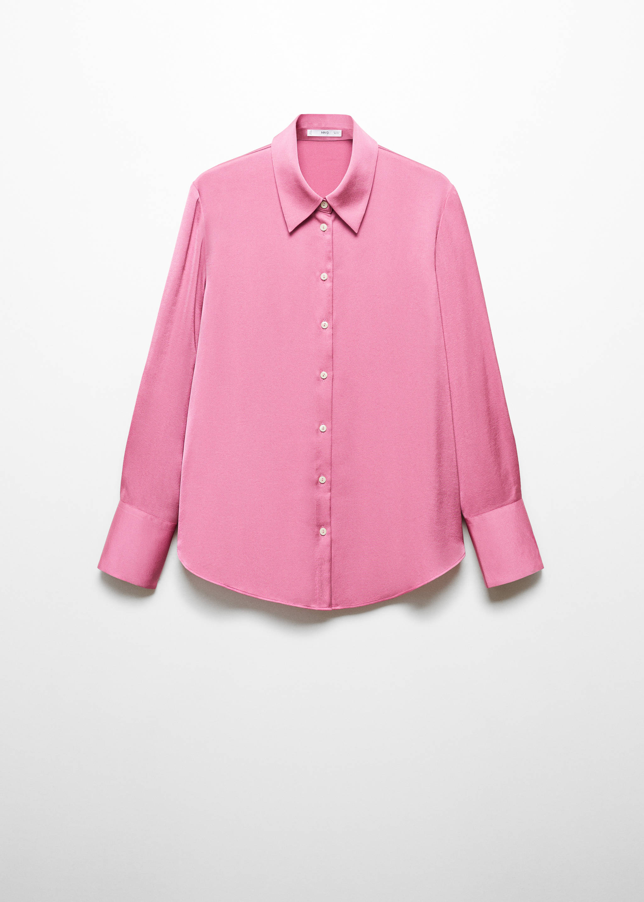 Camisa fluida satinada - Artículo sin modelo