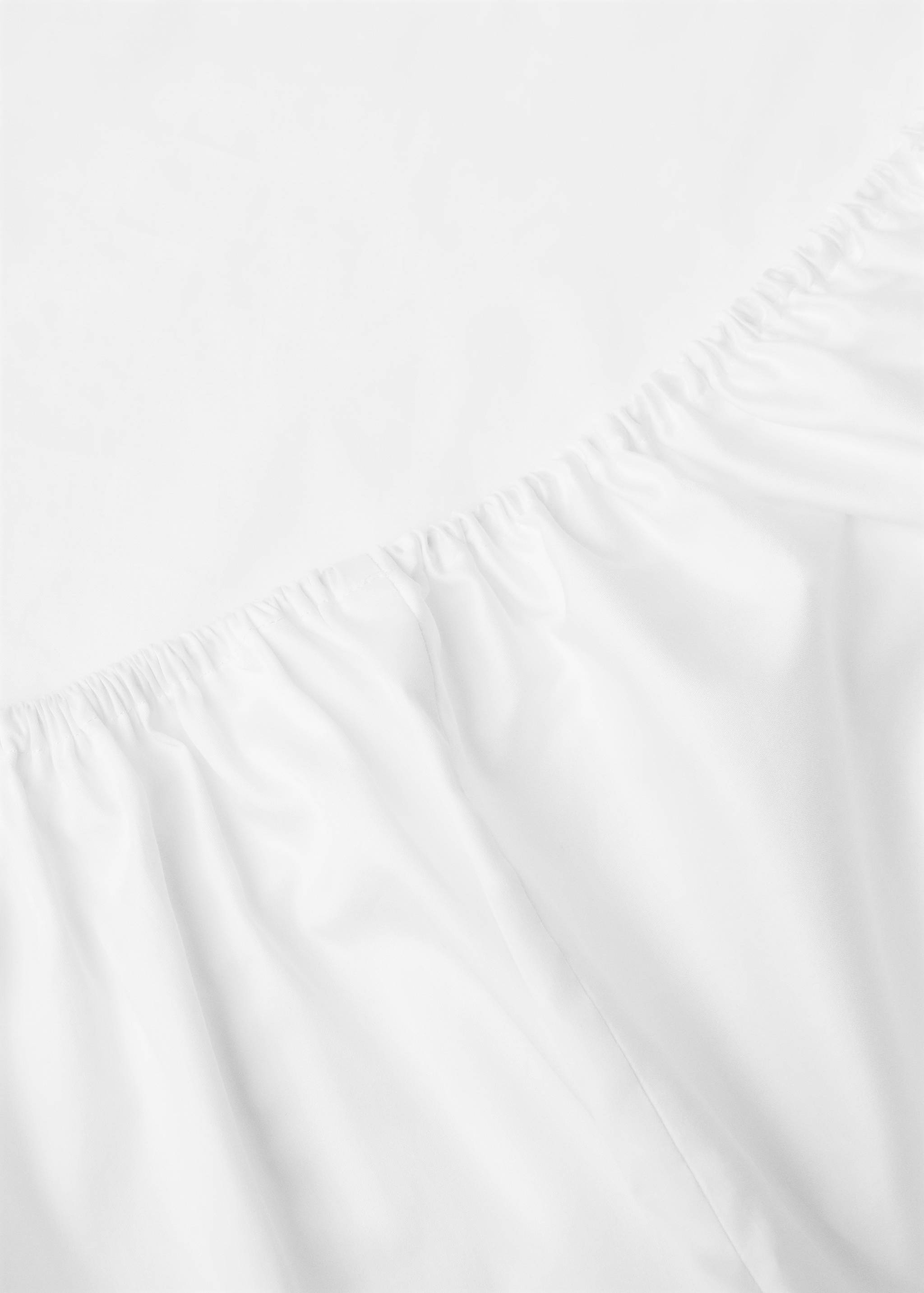 Satin fitted sheet for king bed - Details of the article 1
