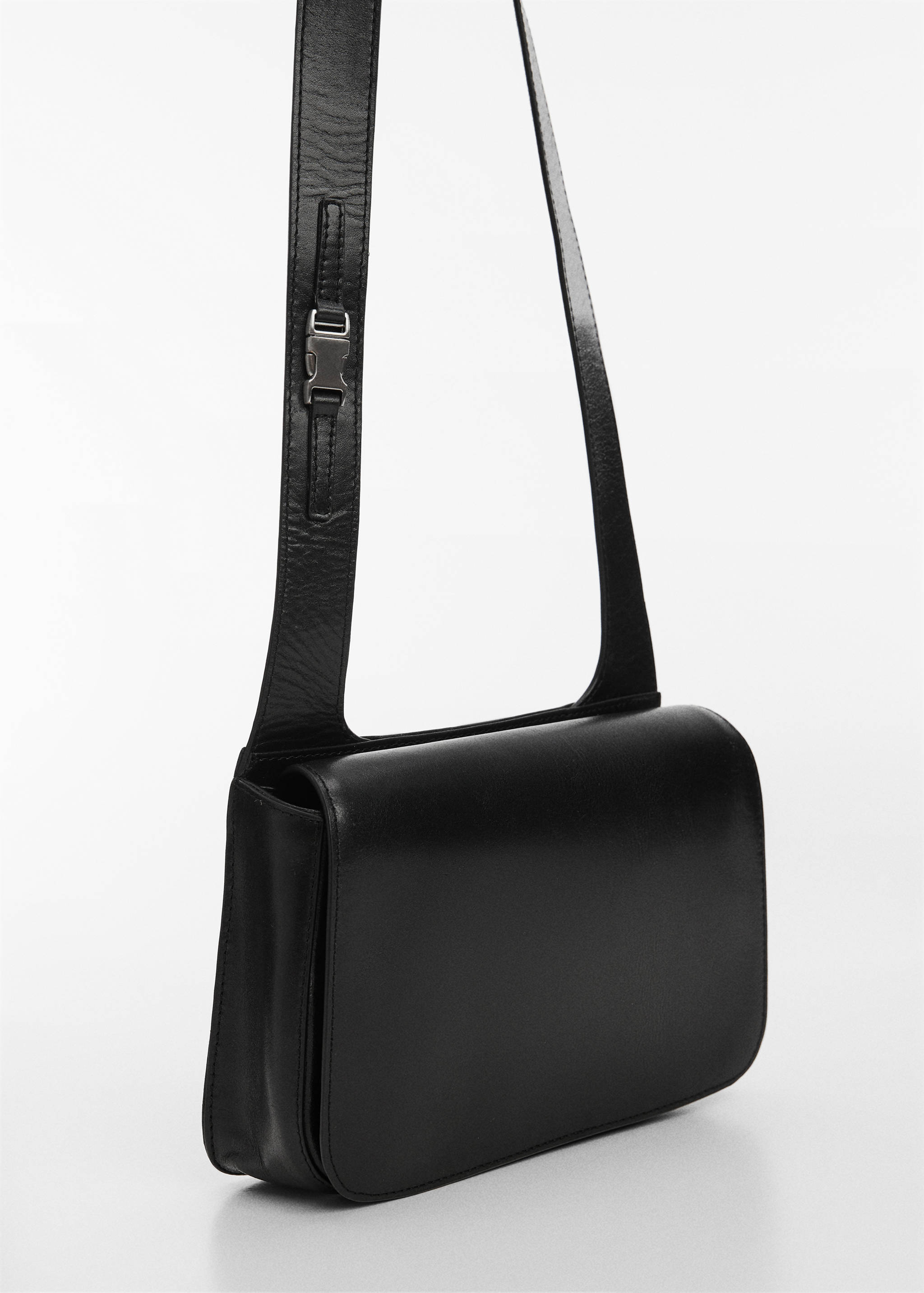 Leder-Schultertasche - Mittlere Ansicht