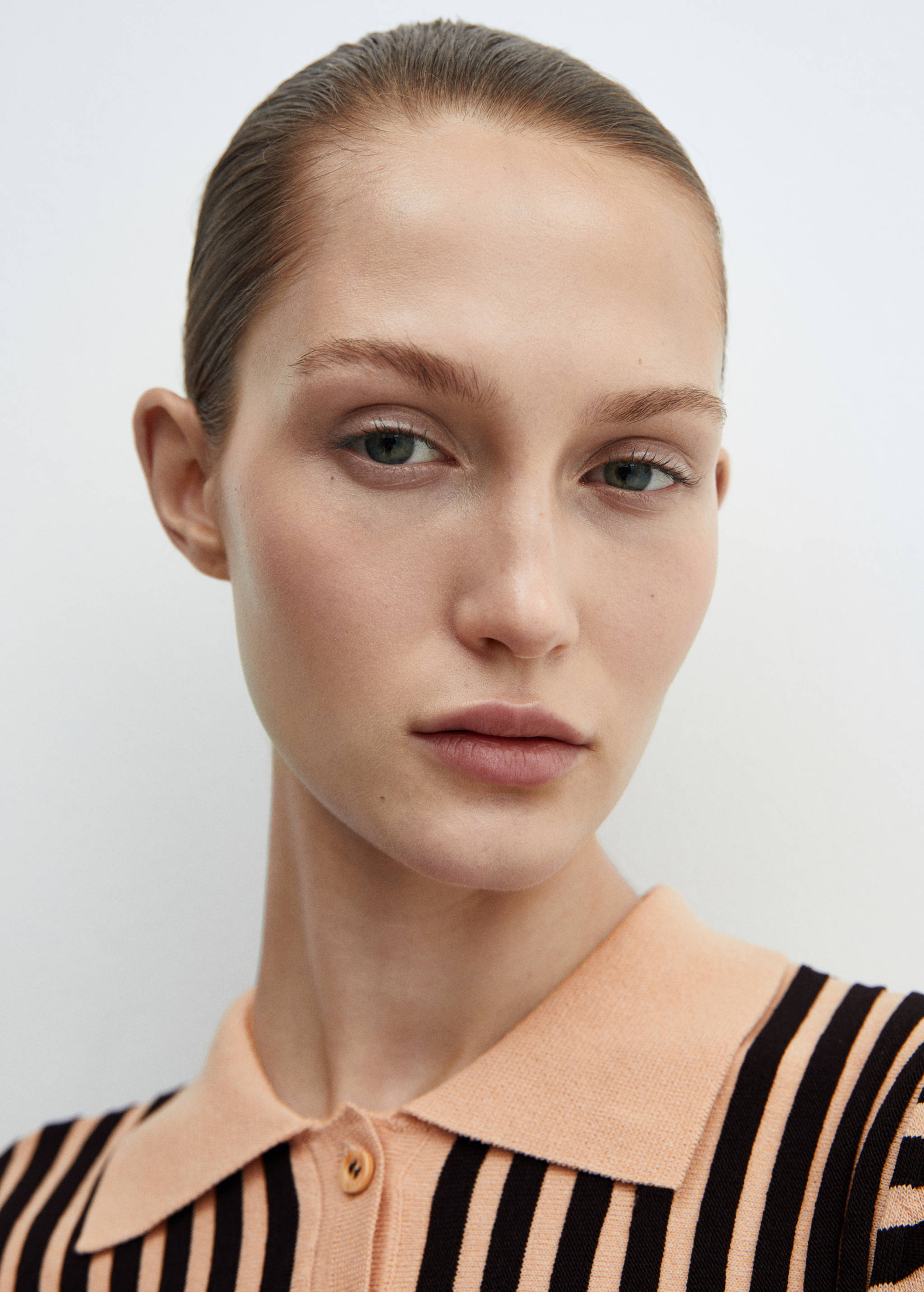 Pull-over rayures col polo - Détail de l'article 1