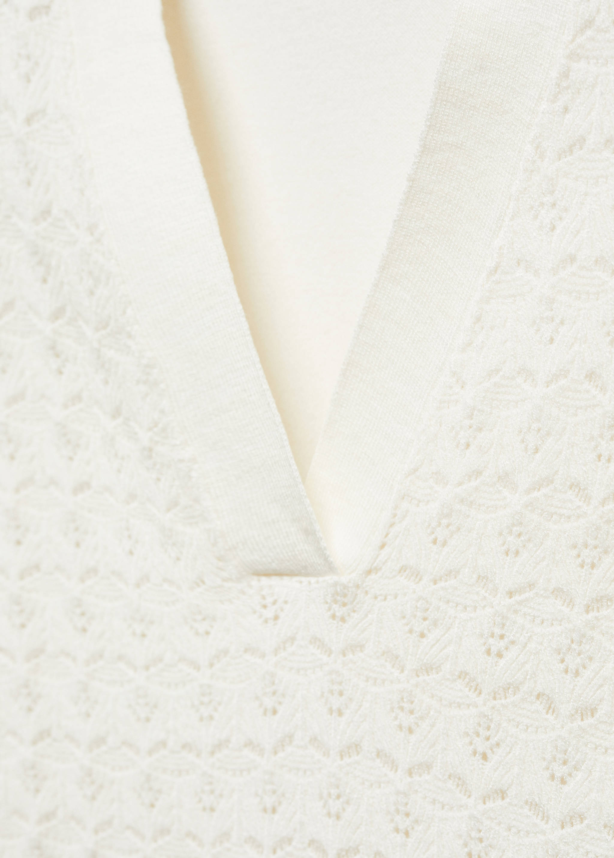 Strickpullover mit Poloshirt-Kragen - Detail des Artikels 8