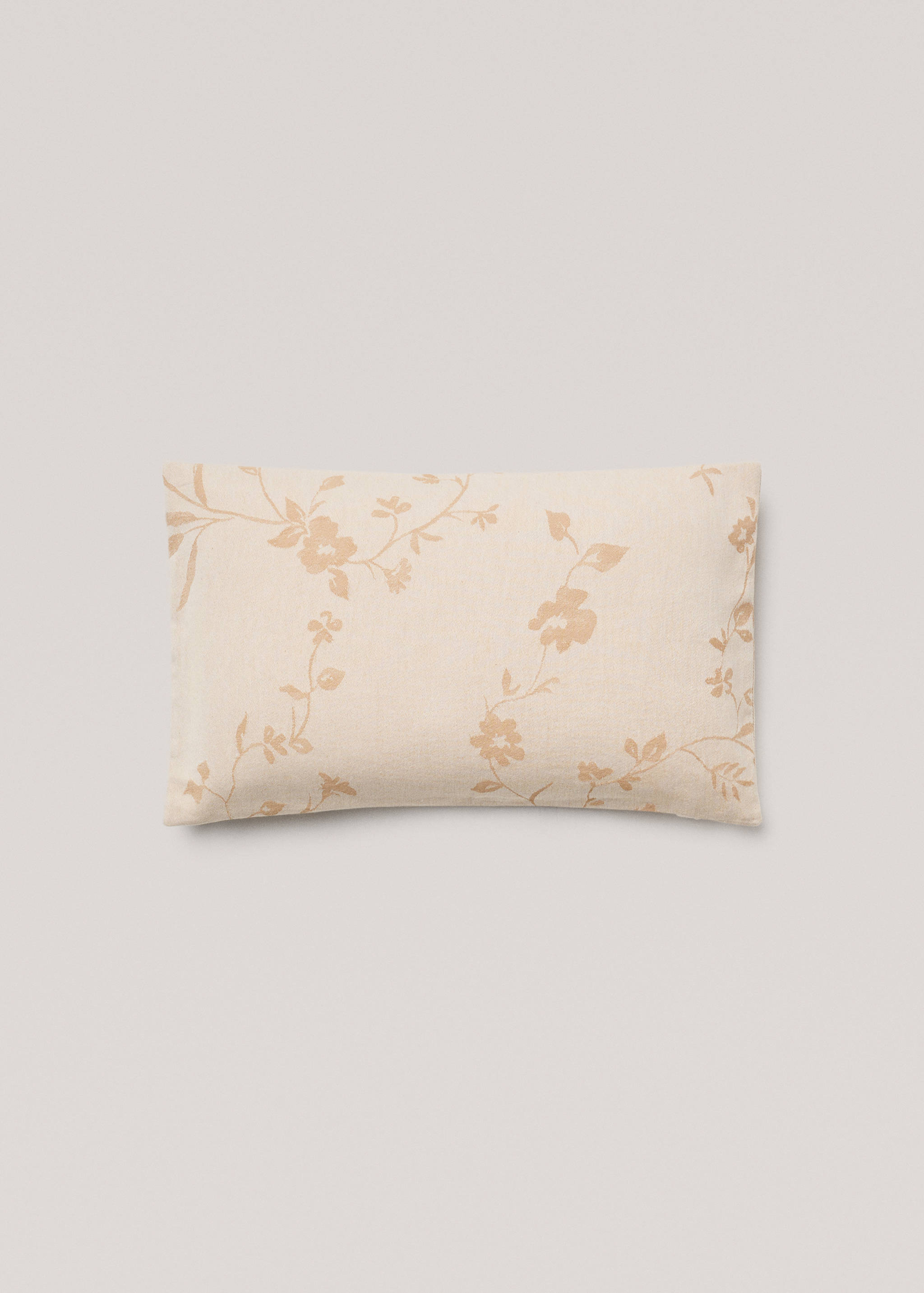 Kissenhülle aus Baumwolle mit Blumenprint 30 x 50 cm - Artikel ohne Model
