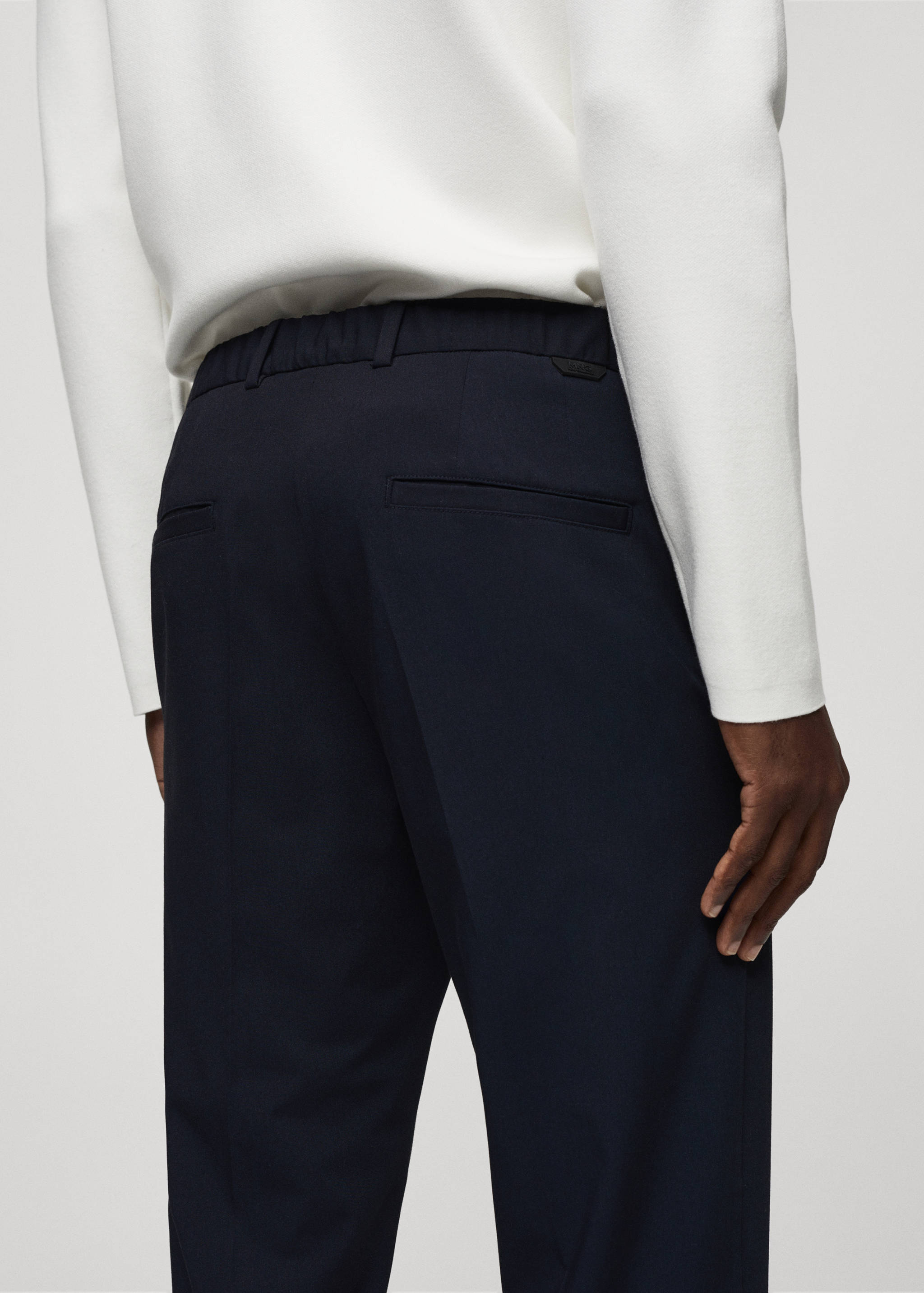 Slim fit stretch trousers - Details of the article 6