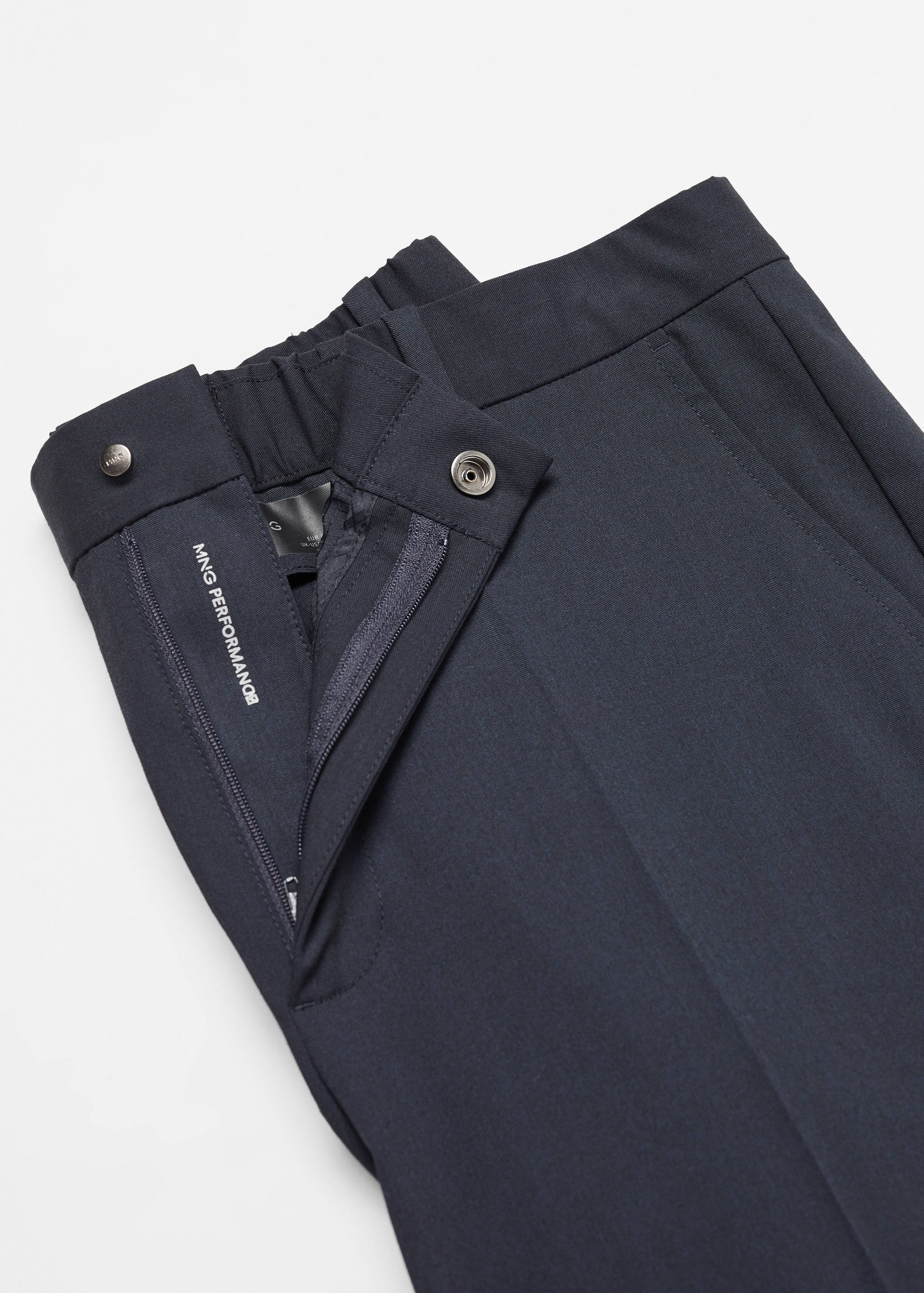 Slim fit stretch trousers - Details of the article 8