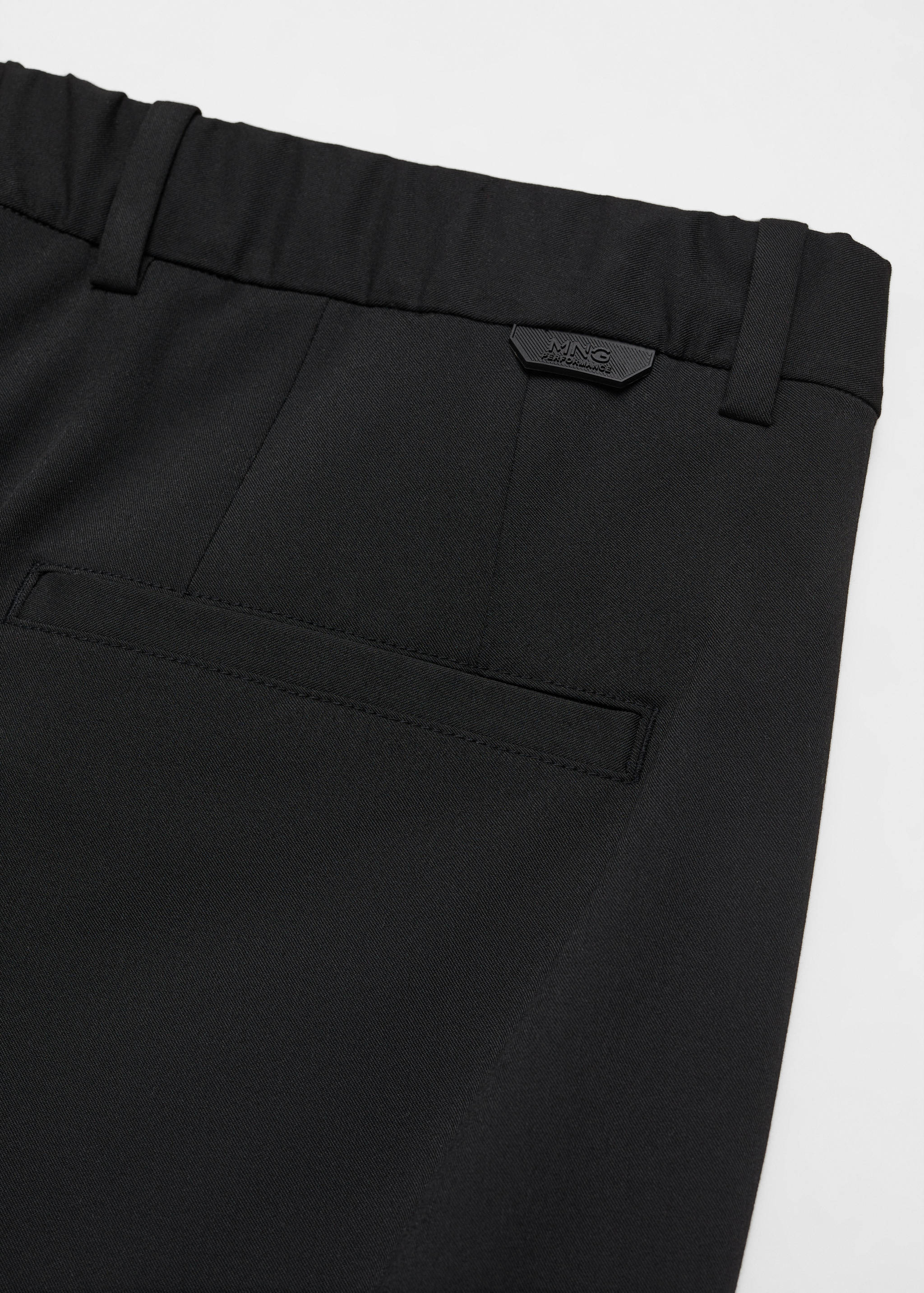 Slim fit stretch trousers - Details of the article 8