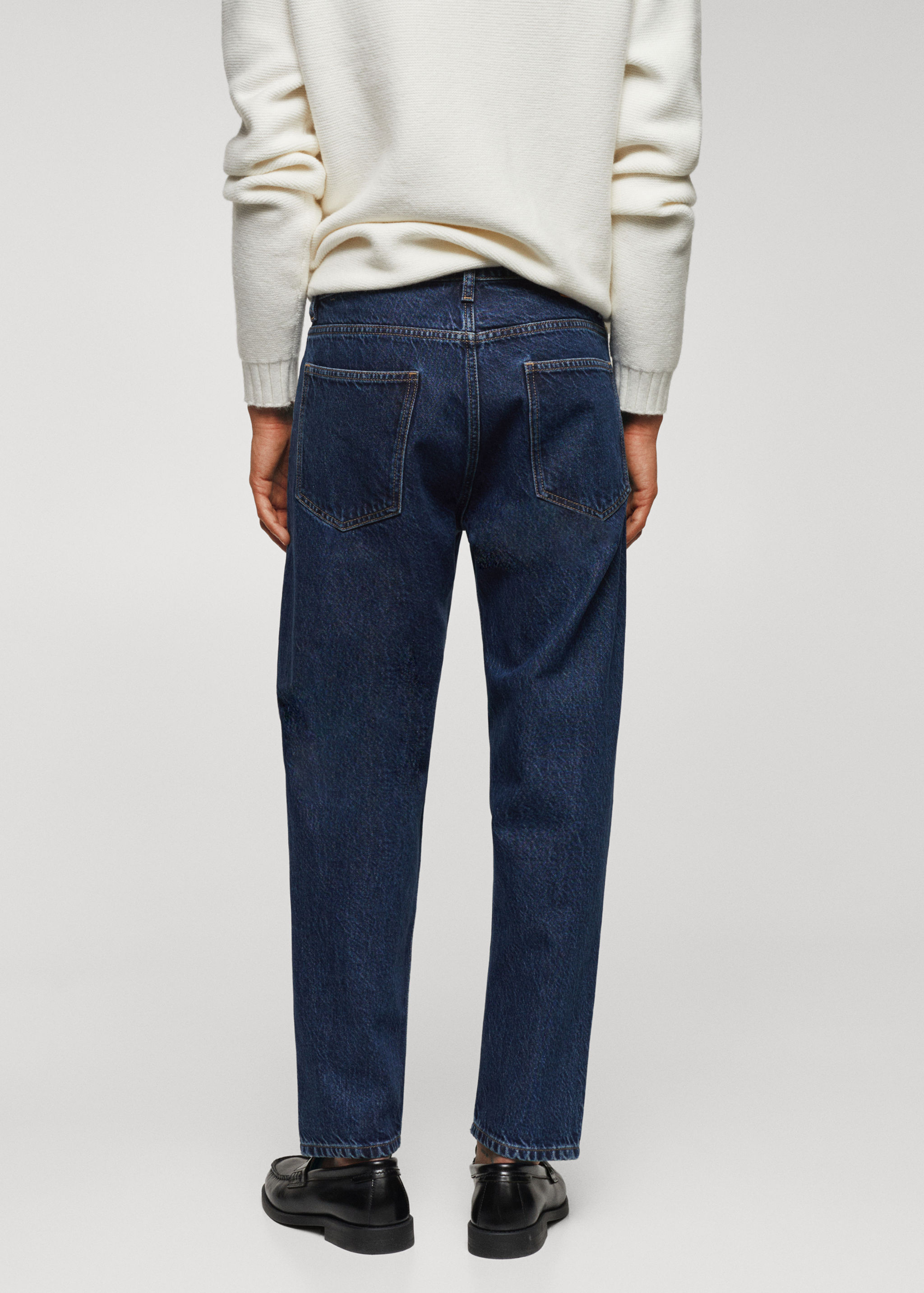 Tapered-fit jeans - Reverse of the article