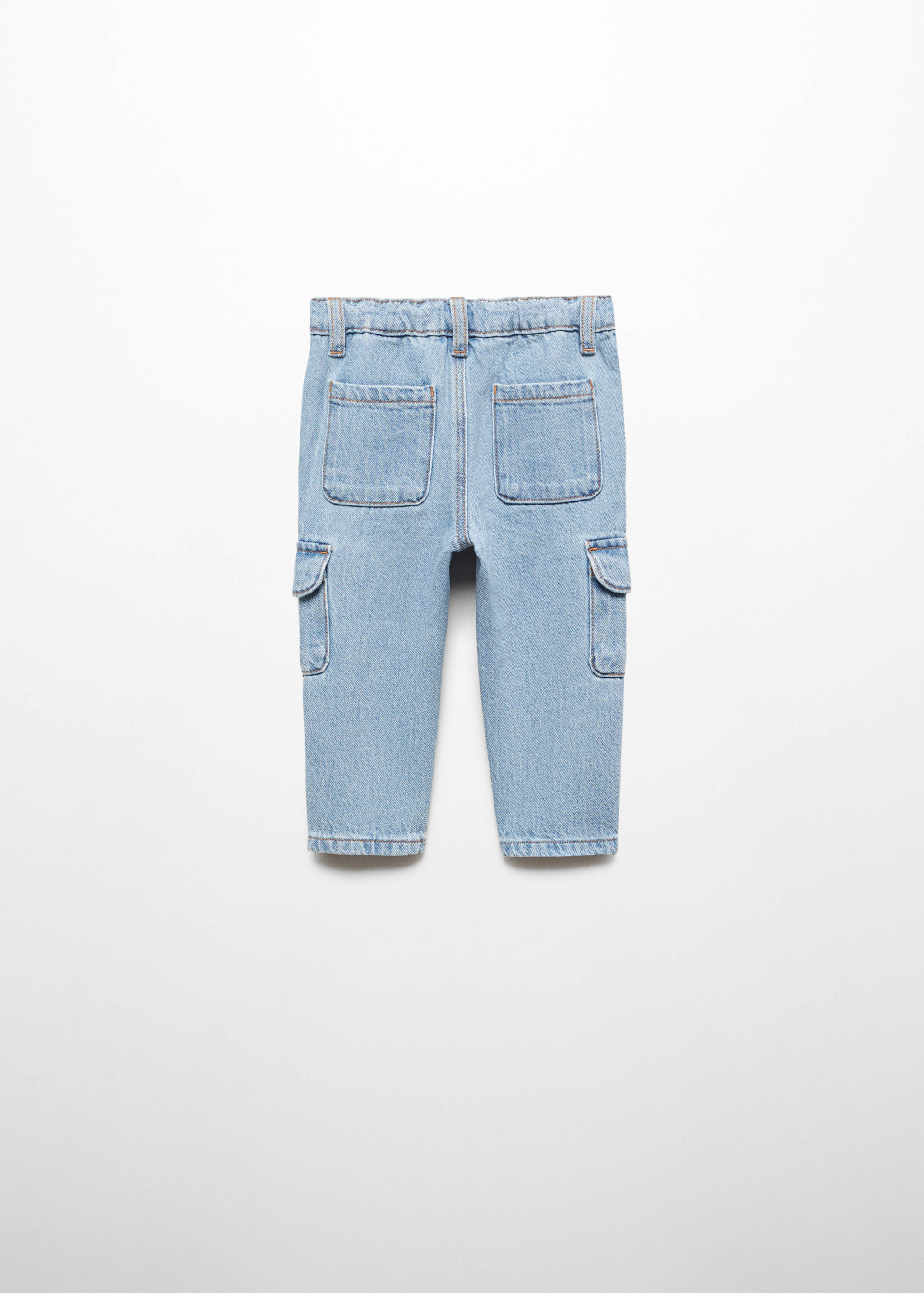 Cargo-Jeans mit Taschen - Rückseite des Artikels