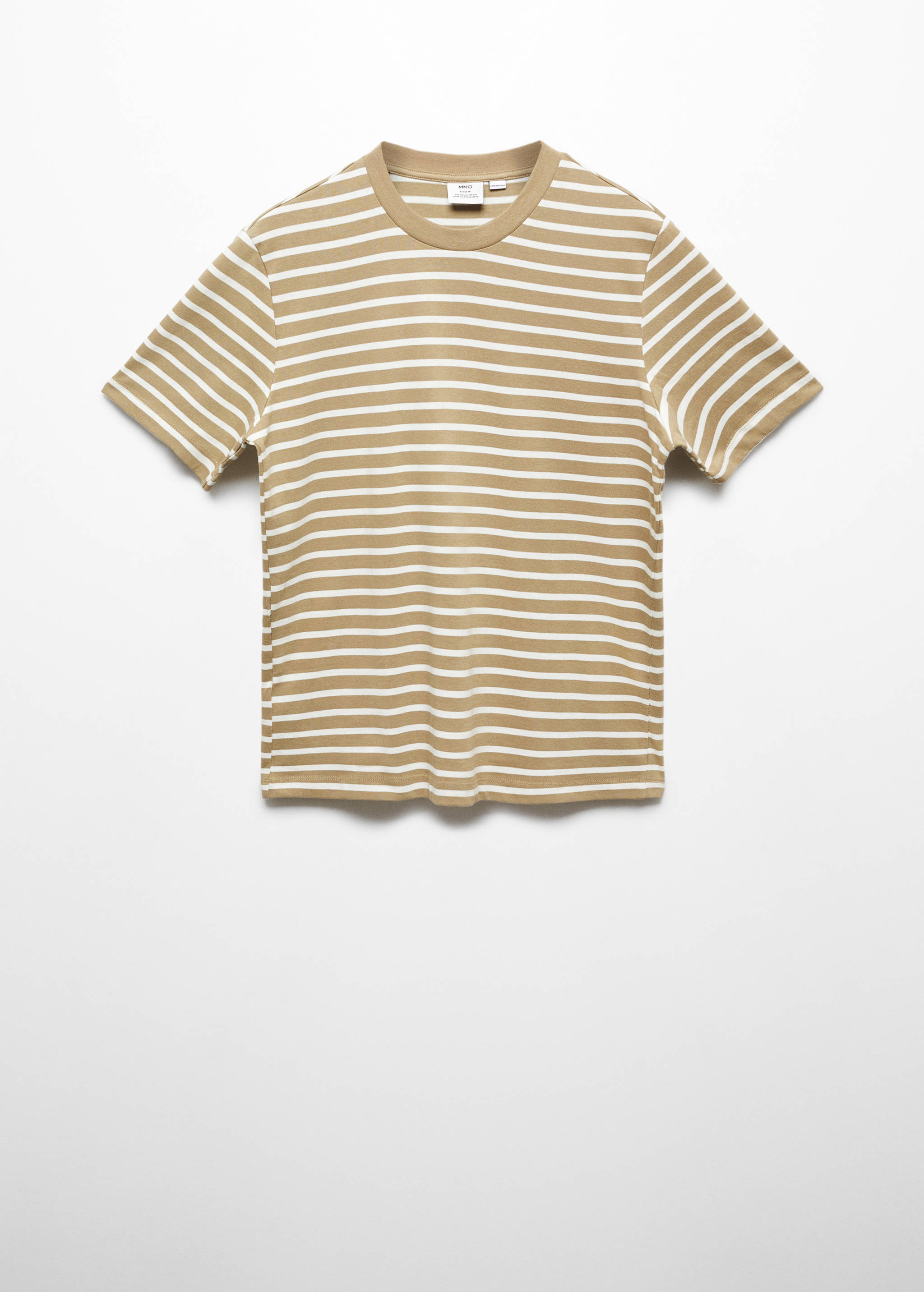 Gestreiftes Baumwoll-Shirt - Artikel ohne Model